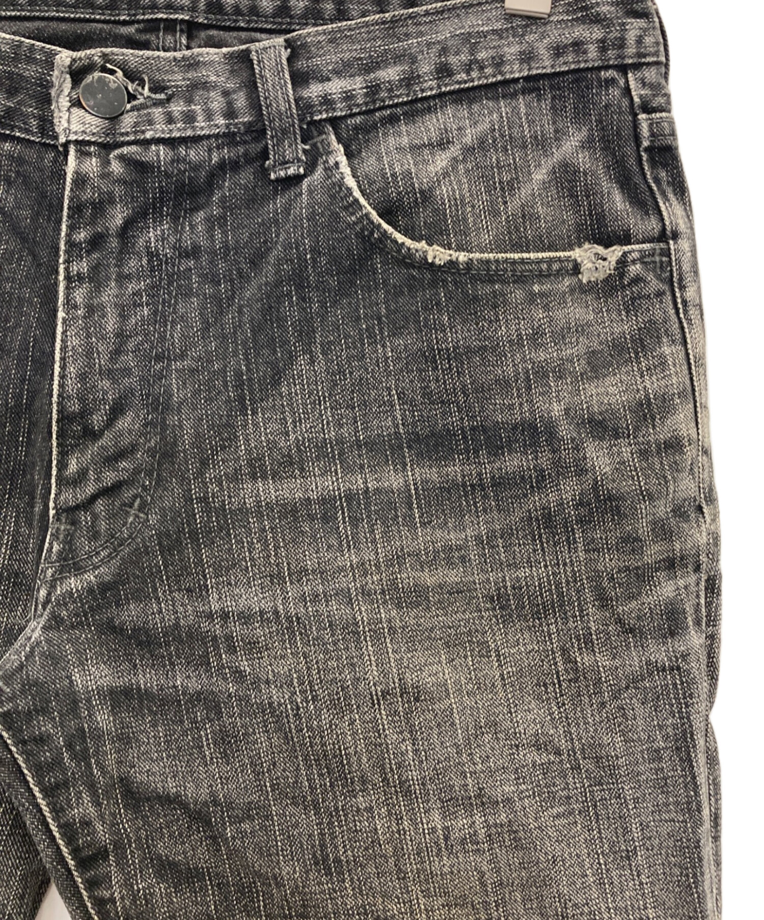 中古・古着通販】NUMBER (N)INE (ナンバーナイン) カットフデニム