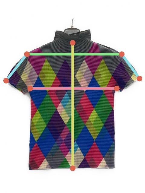 中古・古着通販】me ISSEY MIYAKE (ミーイッセイ ミヤケ) アーガイル柄