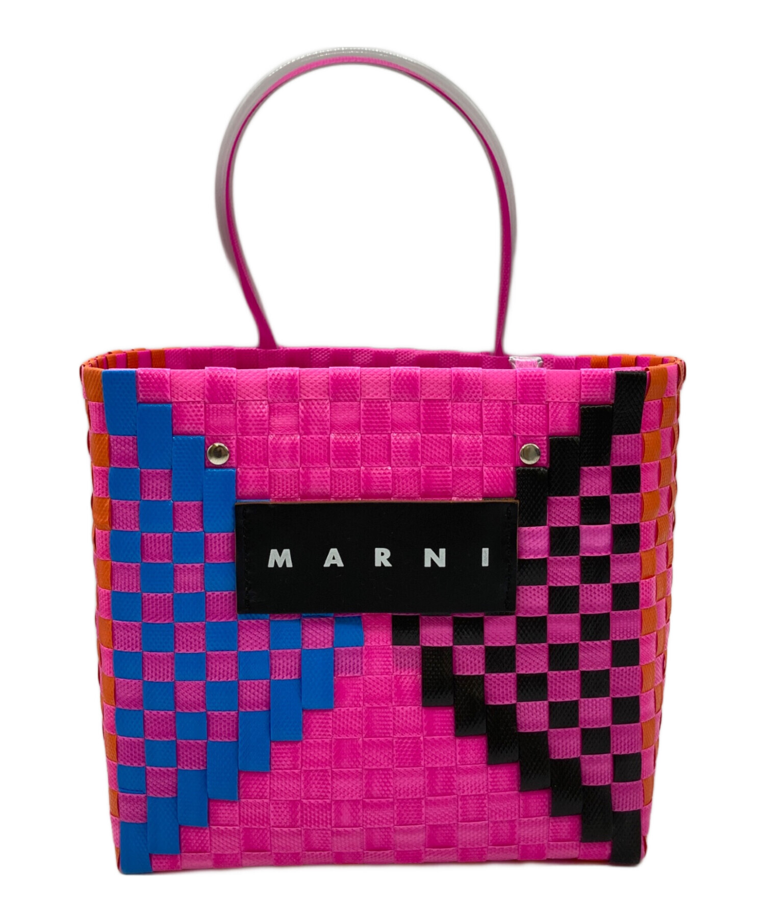 中古・古着通販】MARNI (マルニ) ピクニックバッグ ピンク｜ブランド