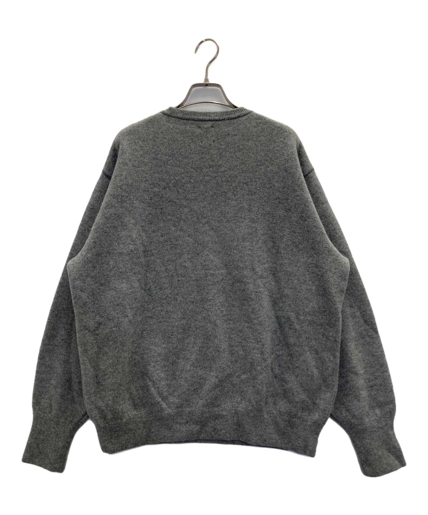 中古・古着通販】BATONER (バトナ―) FLEECE WOOL BACKLOOP CREW NECK 