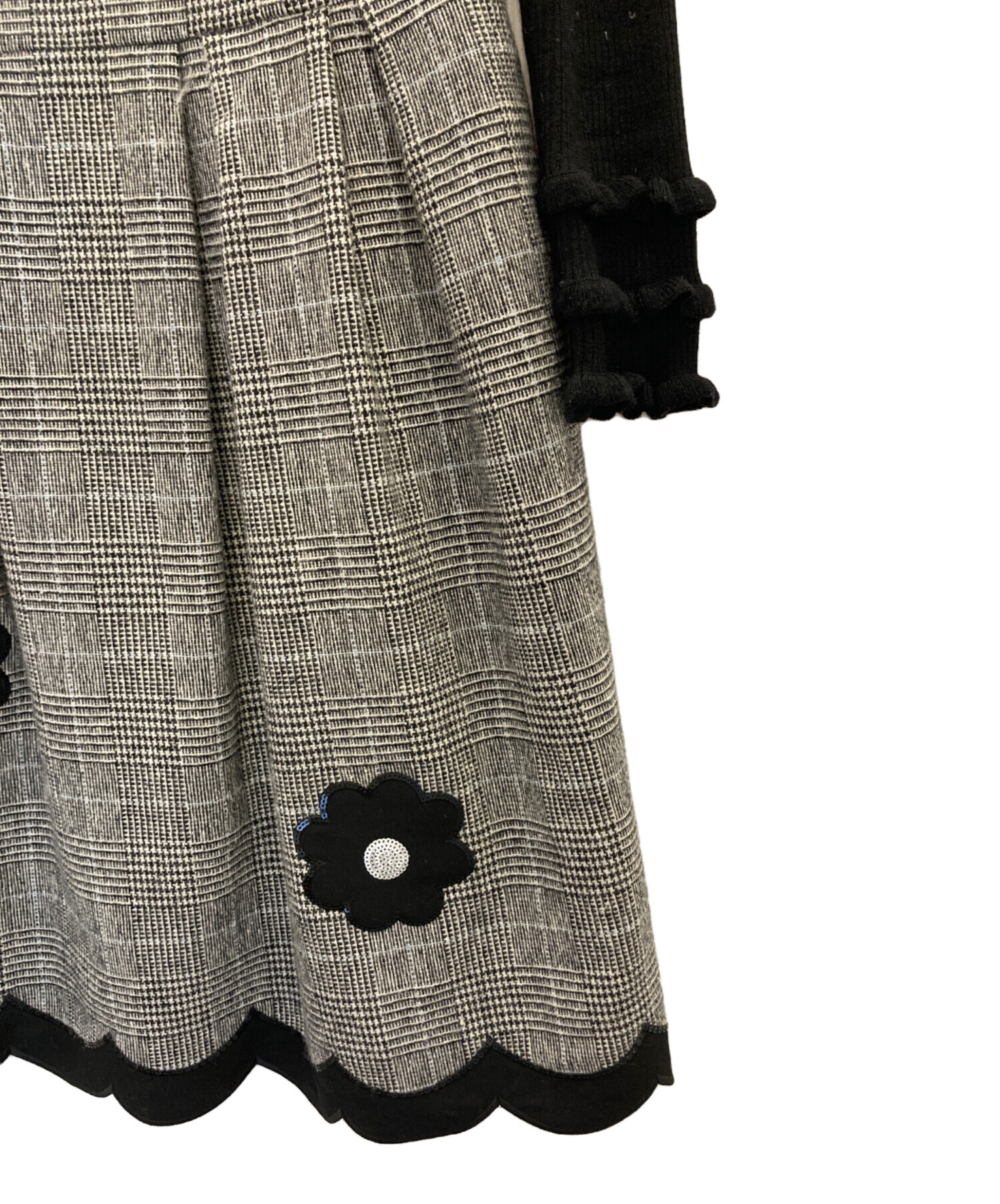 中古・古着通販】M'S GRACY (エムズグレイシー) ワンピース グレー