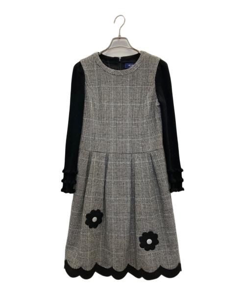 中古・古着通販】M'S GRACY (エムズグレイシー) ワンピース グレー