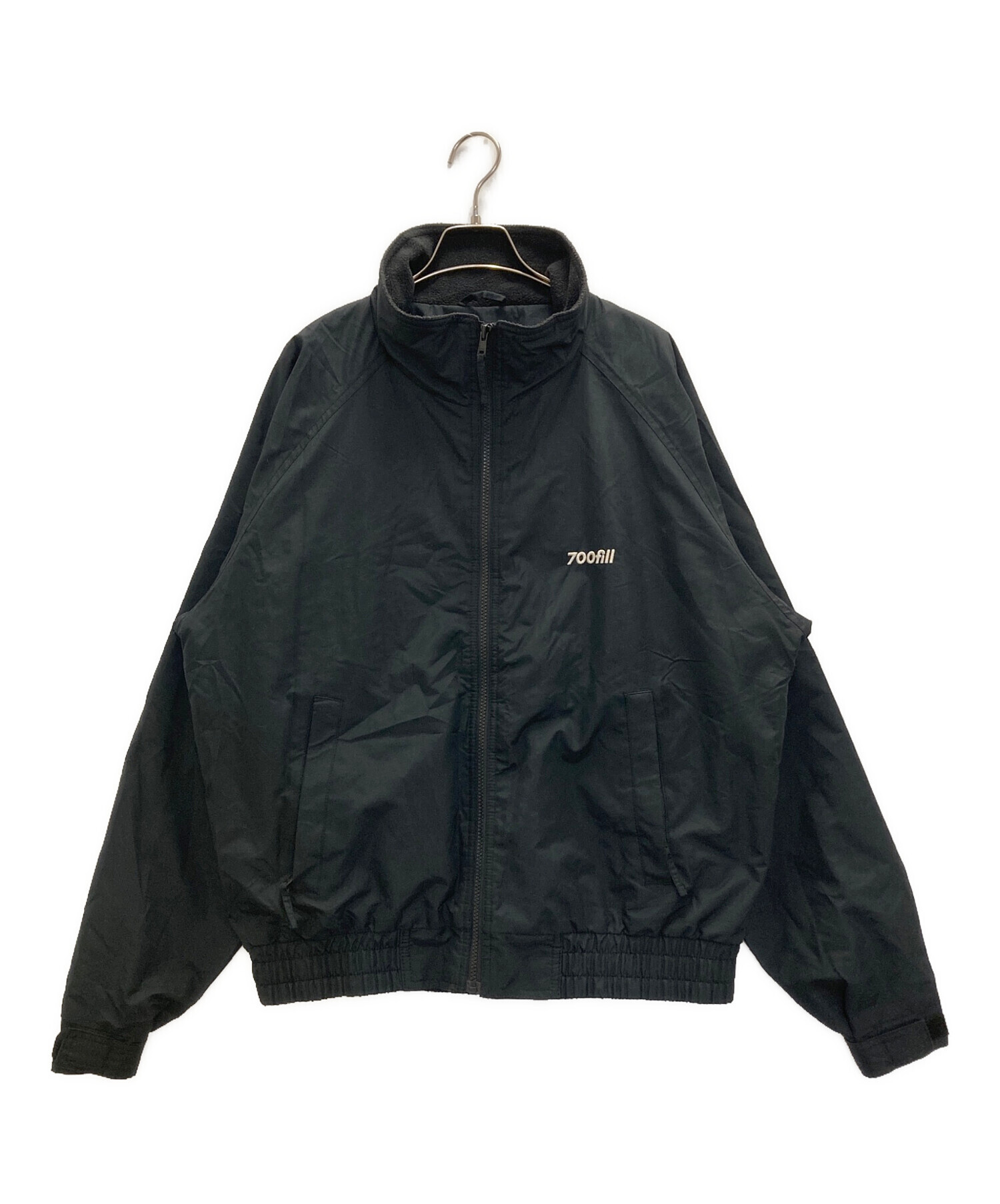 試着のみ　Port Authority ナイロンジャケット 黒 中古・古着通販】PORT AUTHORITY (ポートオーソリティ) 700FILL ロゴ