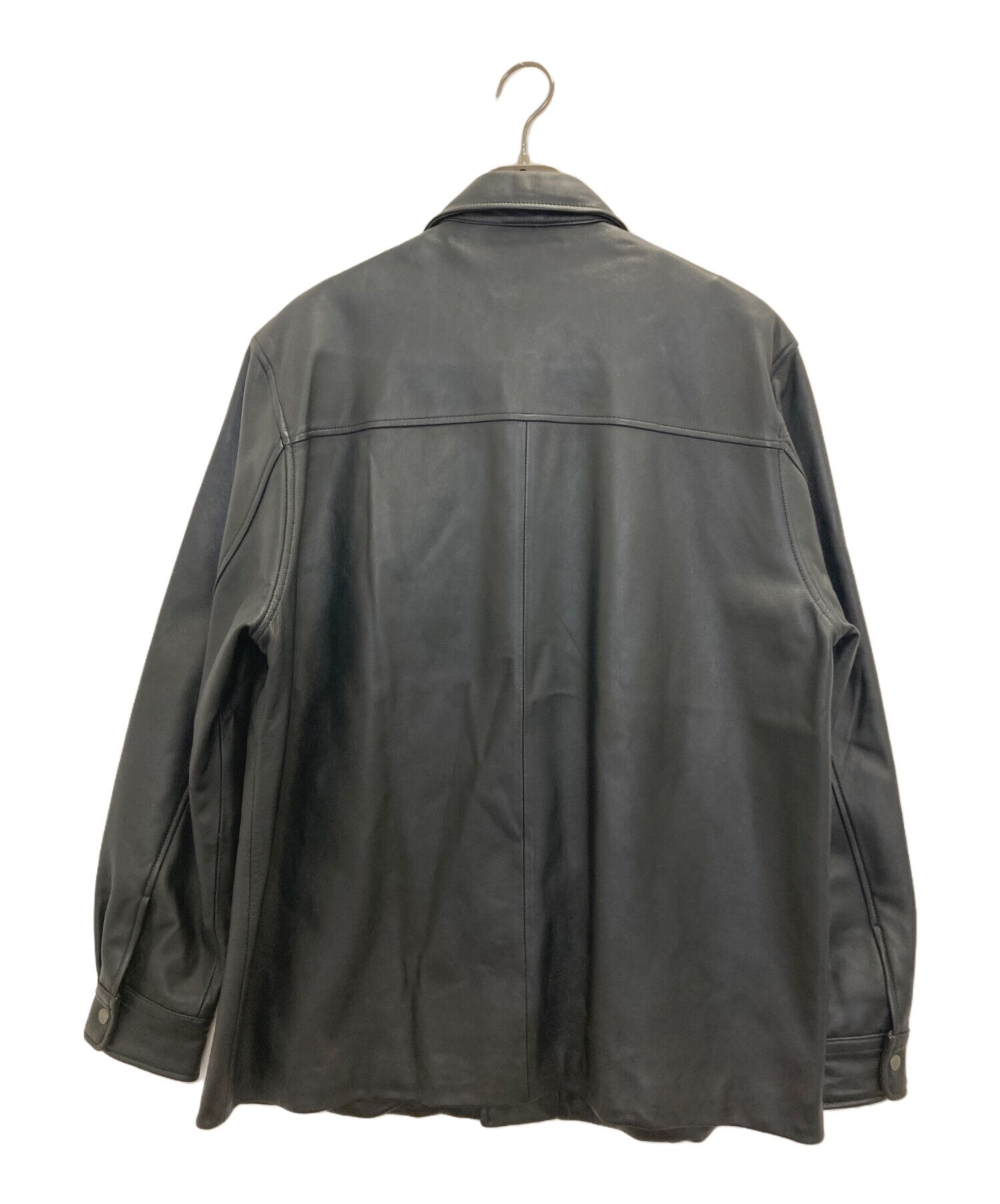 中古・古着通販】L&B (エルアンドビー) 90s LAMB LEATHER SHIRT JACKET