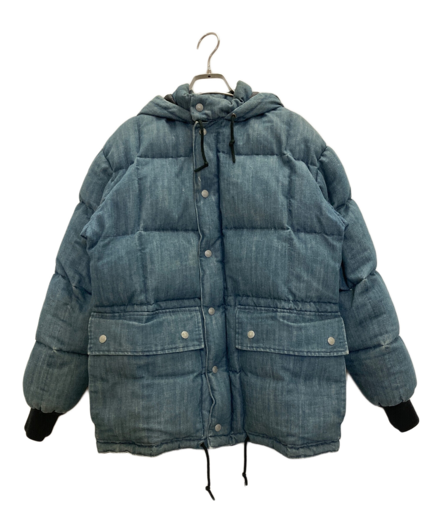 EVISU YAMANEデニムダウンジャケット 40 EVISU YAMANEデニムダウンジャケット 40