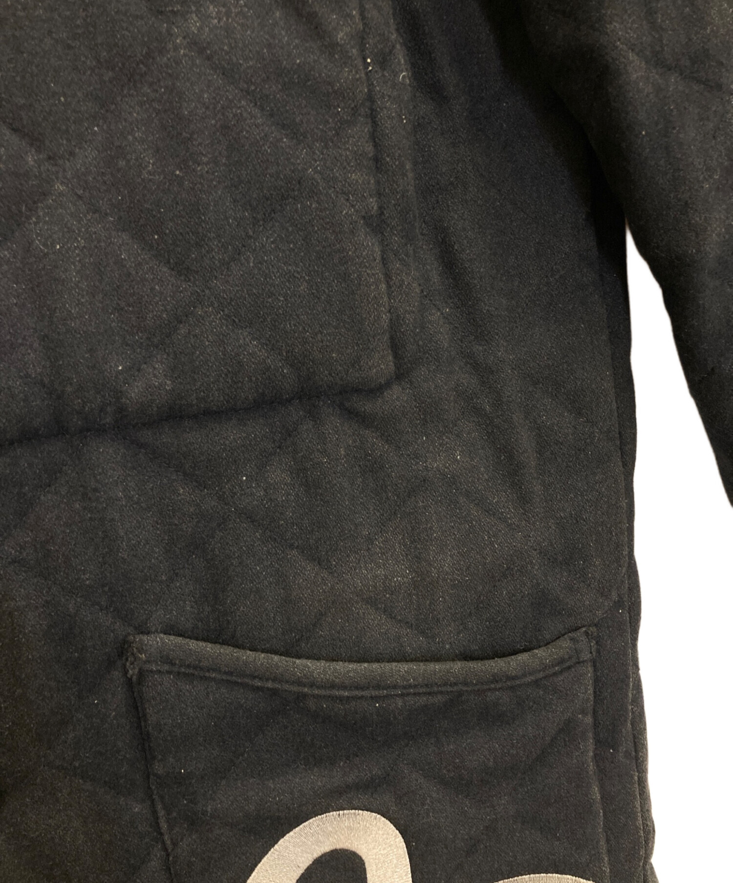 中古・古着通販】EVISU (エヴィス) キルティングジャケット ブラック