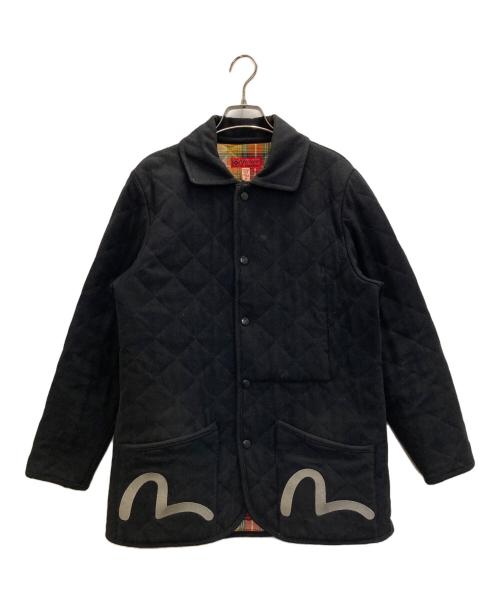 中古・古着通販】EVISU (エヴィス) キルティングジャケット ブラック