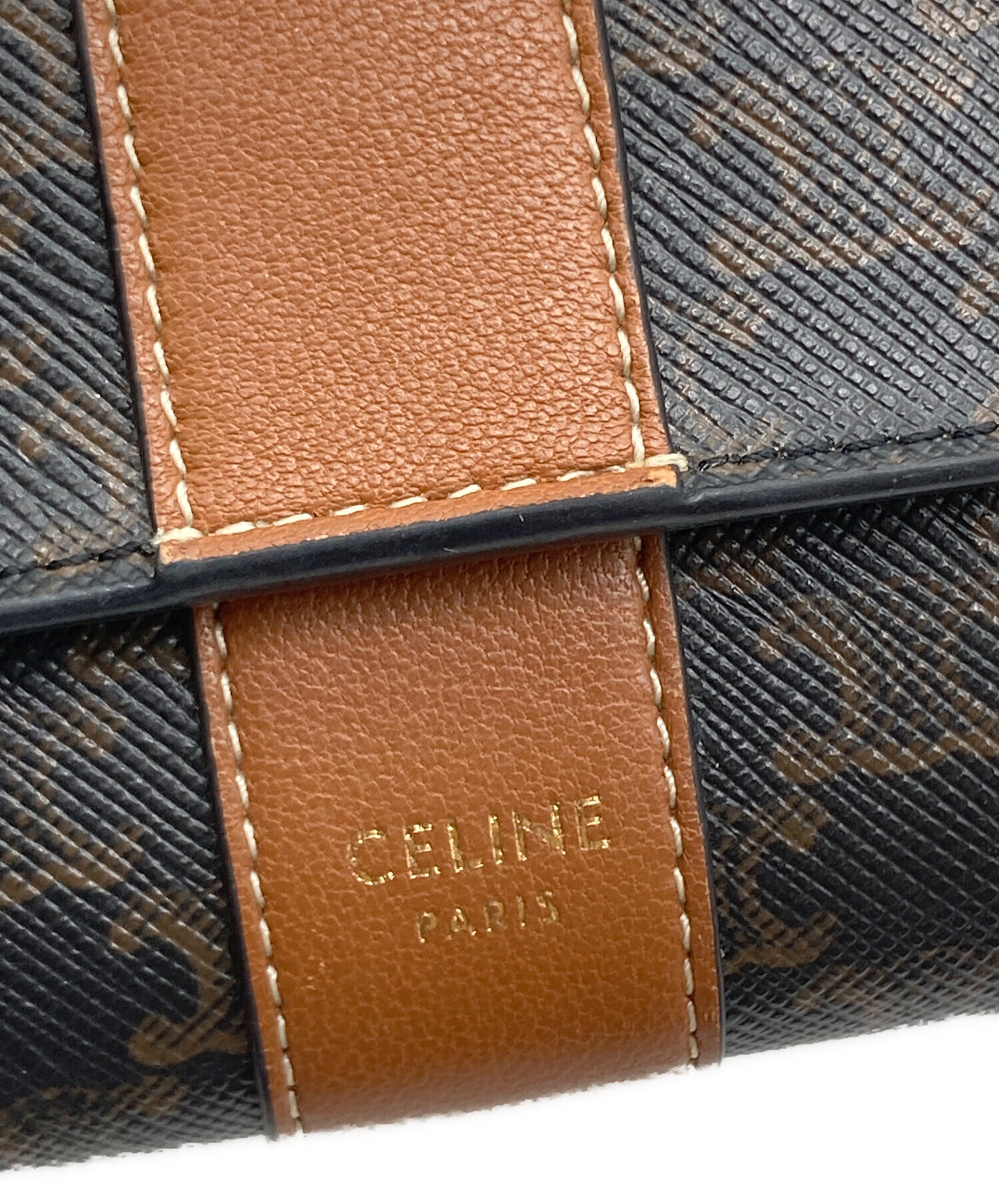 中古・古着通販】CELINE (セリーヌ) トリオンフ スモールトリ
