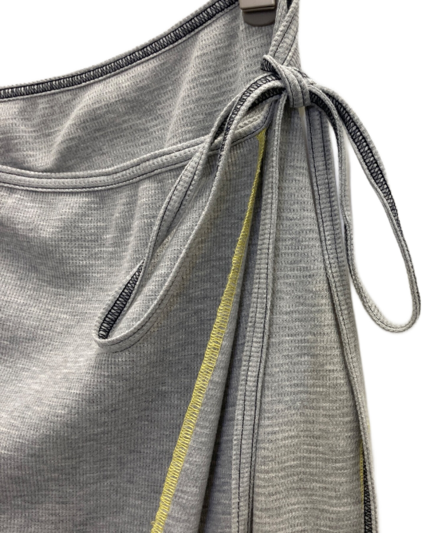 中古・古着通販】PAMM (パム) ラップスカート グレー サイズ:SIZE FREE