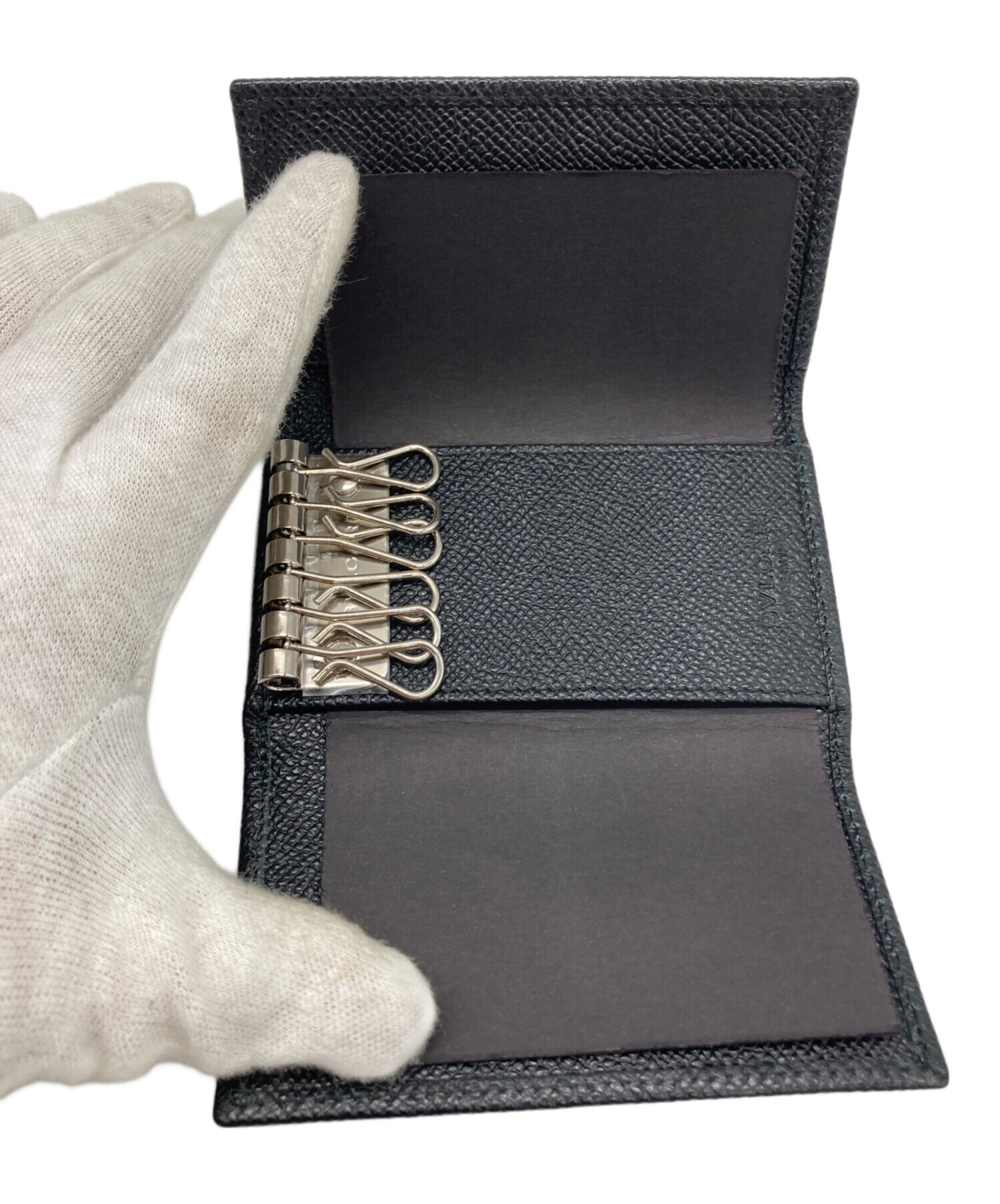 中古・古着通販】BVLGARI (ブルガリ) キーケース ブラック｜ブランド