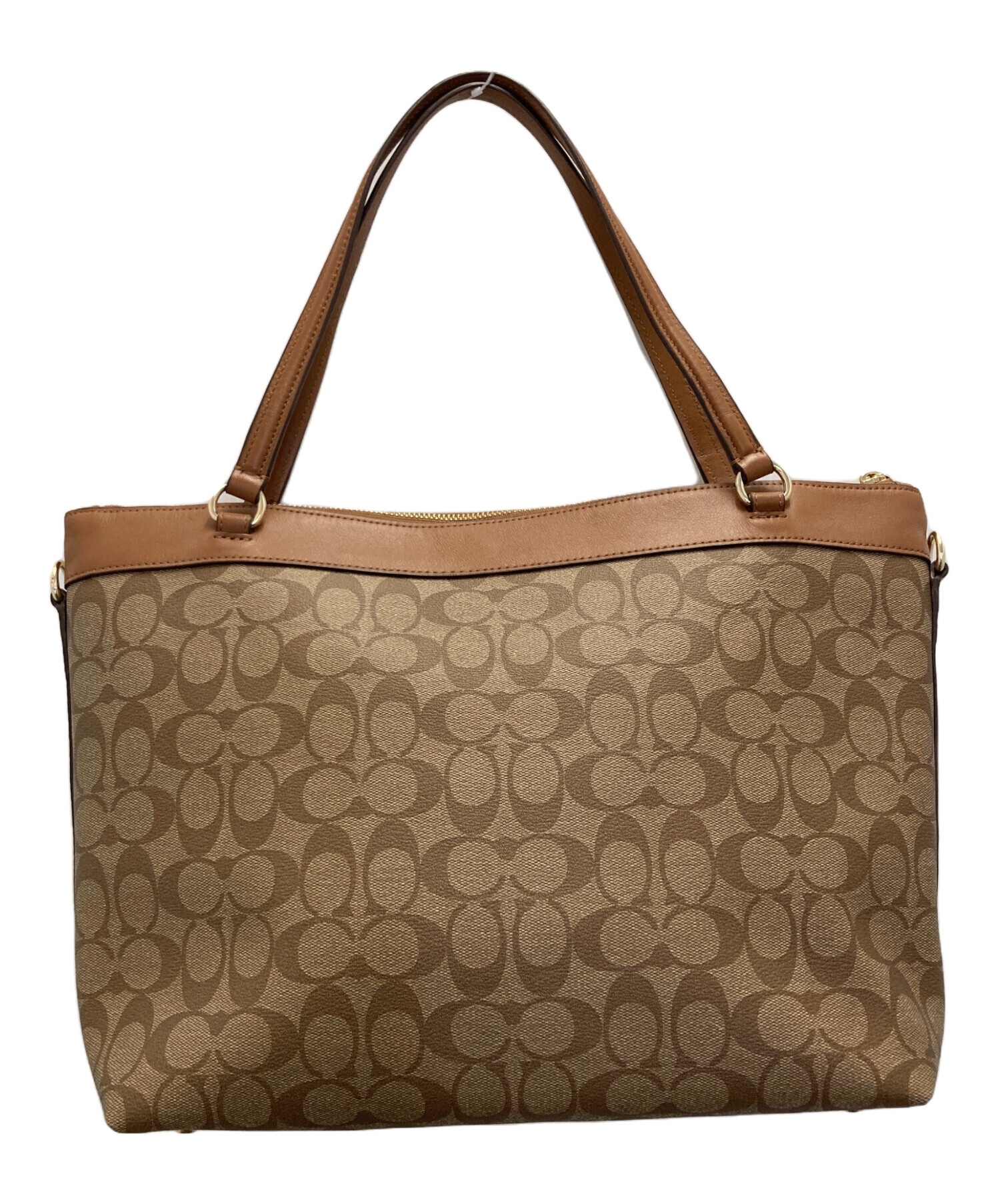 中古・古着通販】COACH (コーチ) 2WAYシグネチャーハンドバッグ