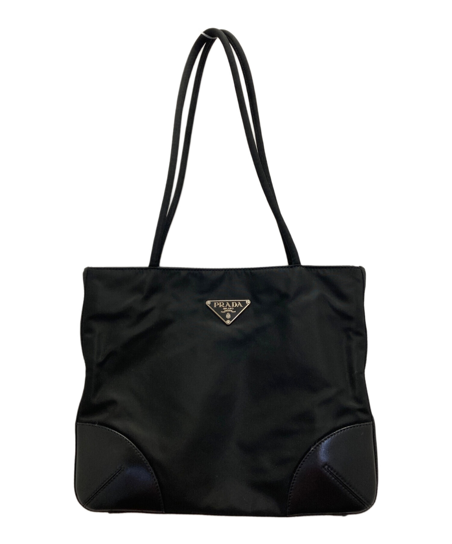 中古・古着通販】PRADA (プラダ) 三角ロゴナイロントートバッグ