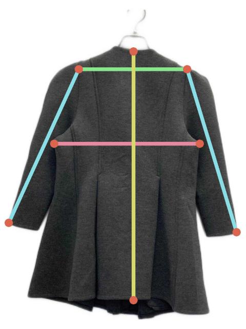 ジャケット・アウター Double Knit Peplum Jacket Double Knit Peplum Jacket – L'AUBE BLANC