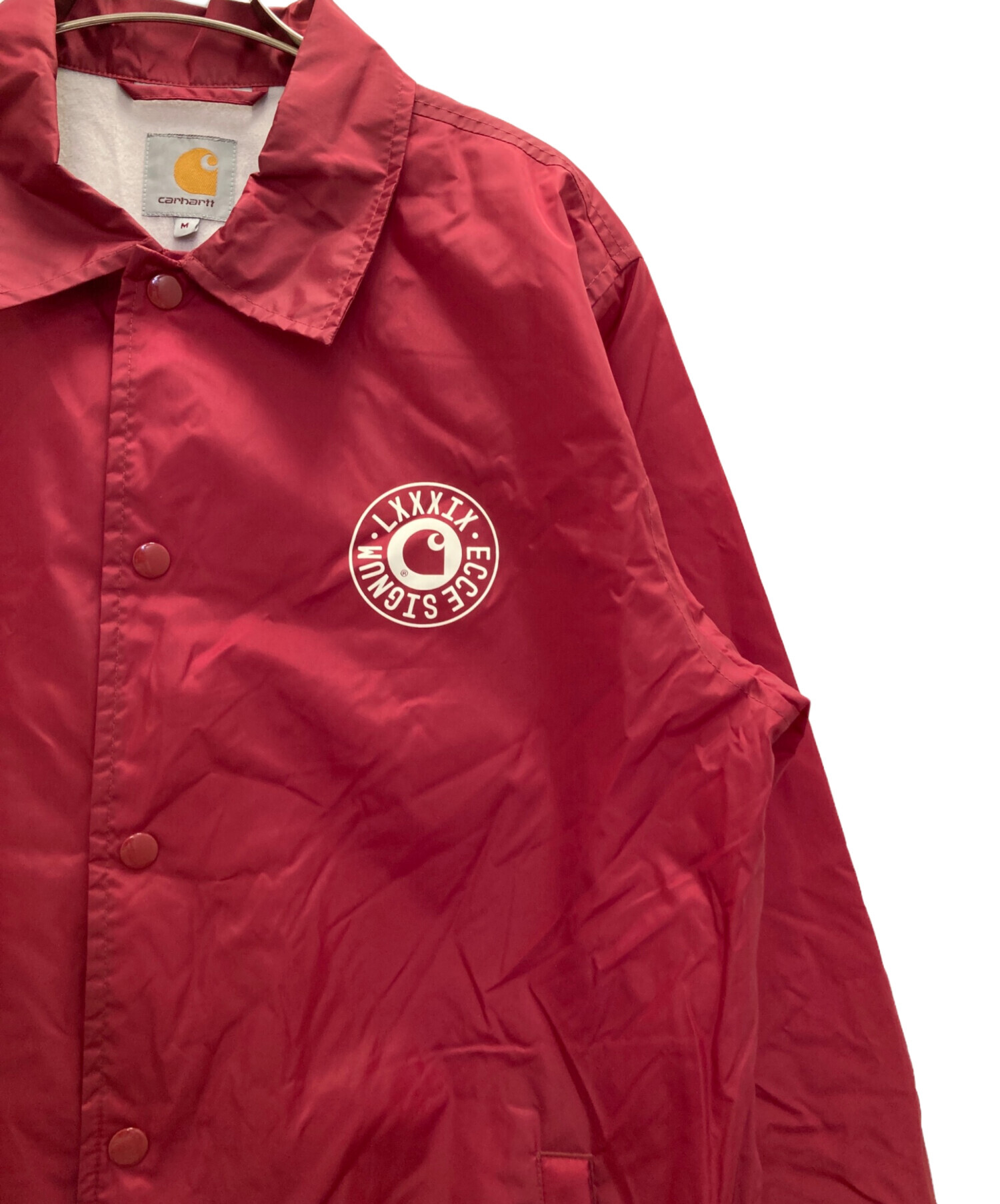 中古・古着通販】CarHartt (カーハート) SIGNUM COACH JACKET レッド