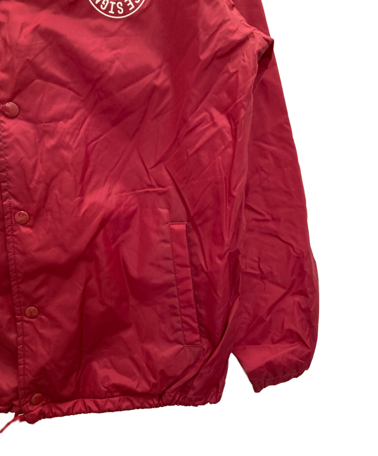 中古・古着通販】CarHartt (カーハート) SIGNUM COACH JACKET レッド