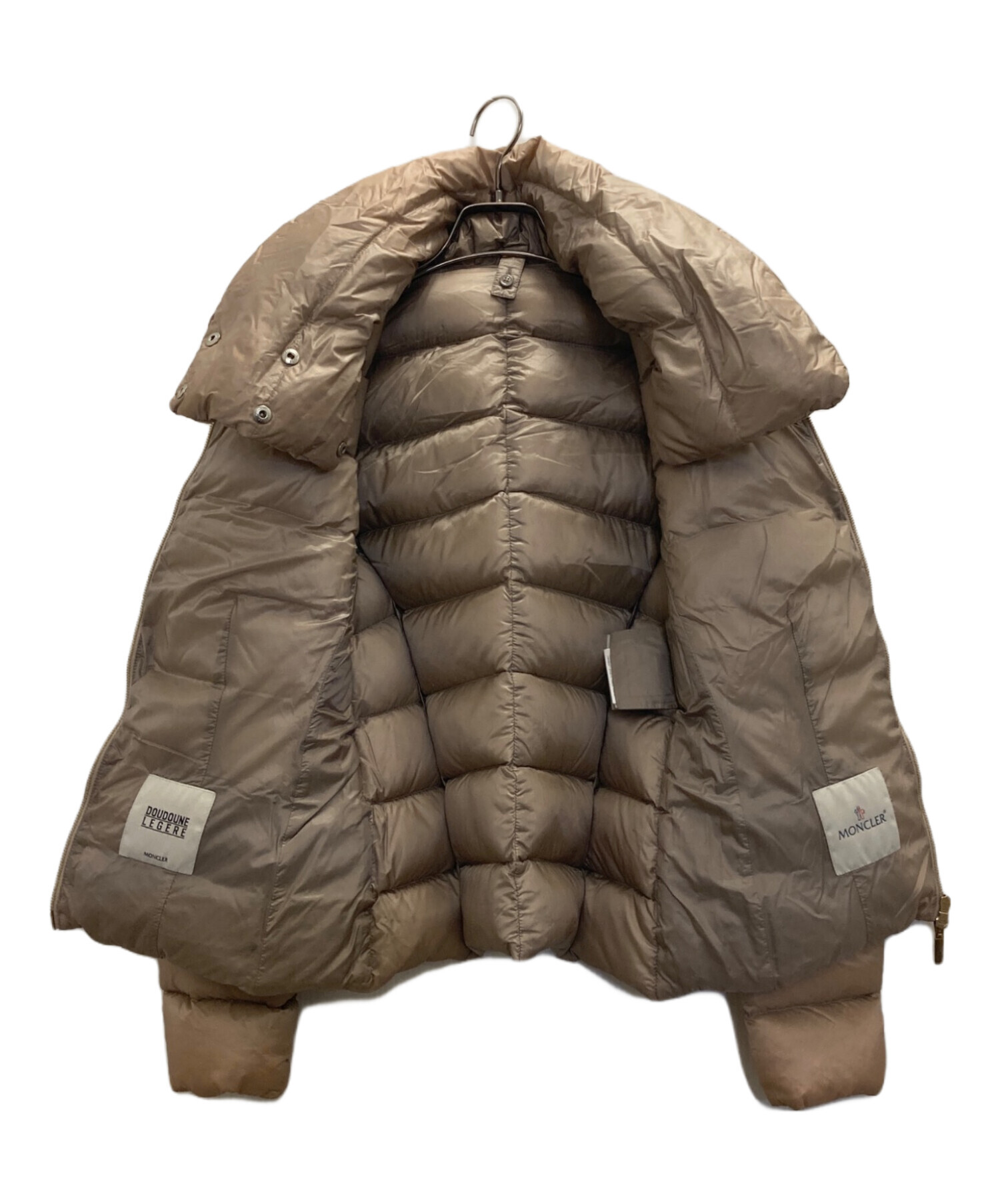 中古・古着通販】MONCLER (モンクレール) ダウンジャケット ベージュ