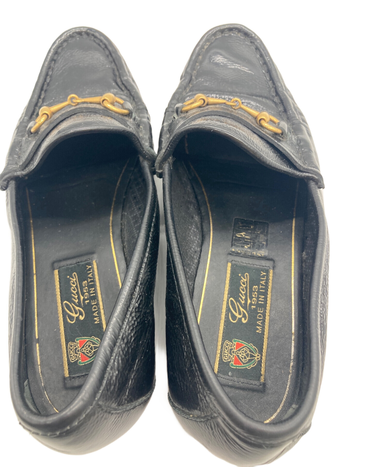 中古・古着通販】GUCCI (グッチ) ビットローファー ブラック サイズ:36