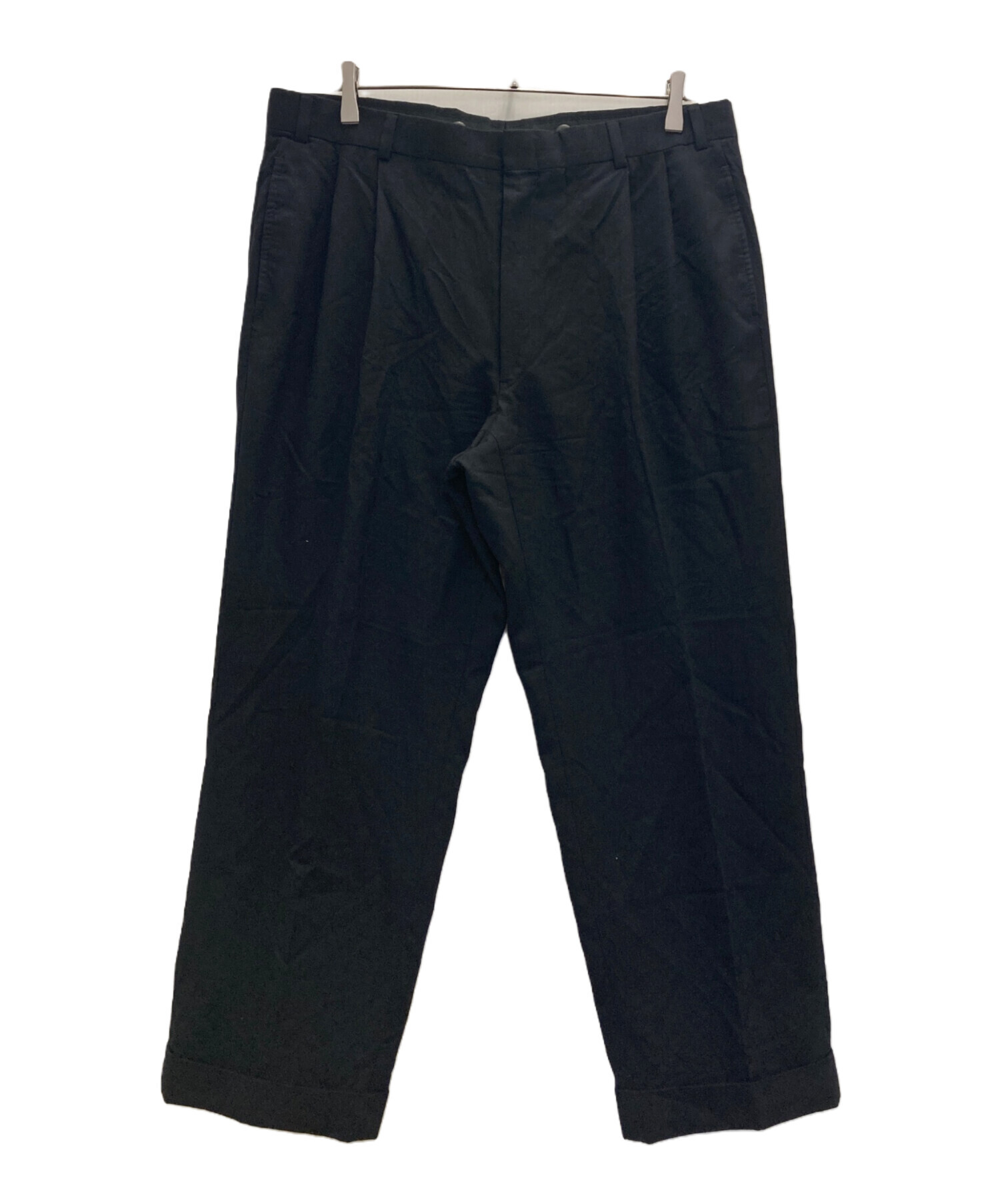 90s ブルックスブラザーズ ツータックスラックス 黒 ブラック USA製 中古・古着通販】BROOKS BROTHERS (ブルックスブラザーズ) 90s TWO