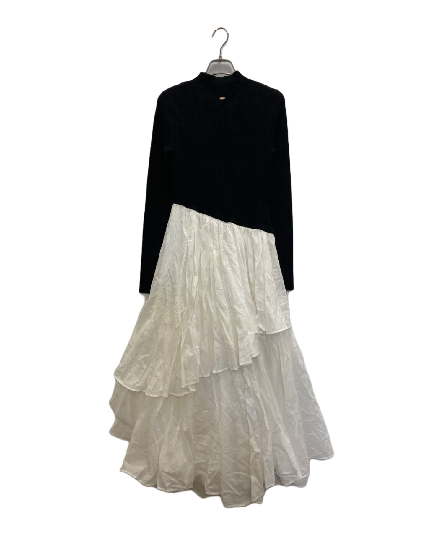 中古・古着通販】anuans (アニュアンス) イレギュラーヘムドッキング