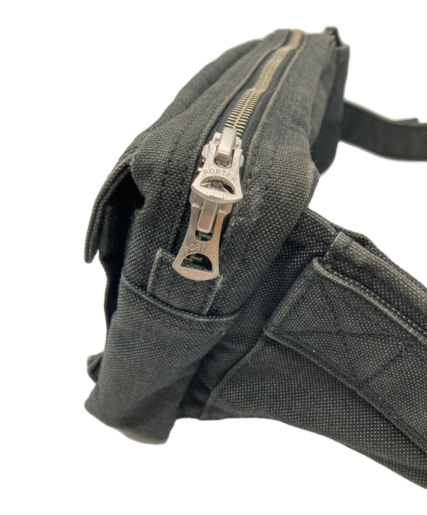 中古・古着通販】PORTER (ポーター) ウエストバッグ グレー｜ブランド
