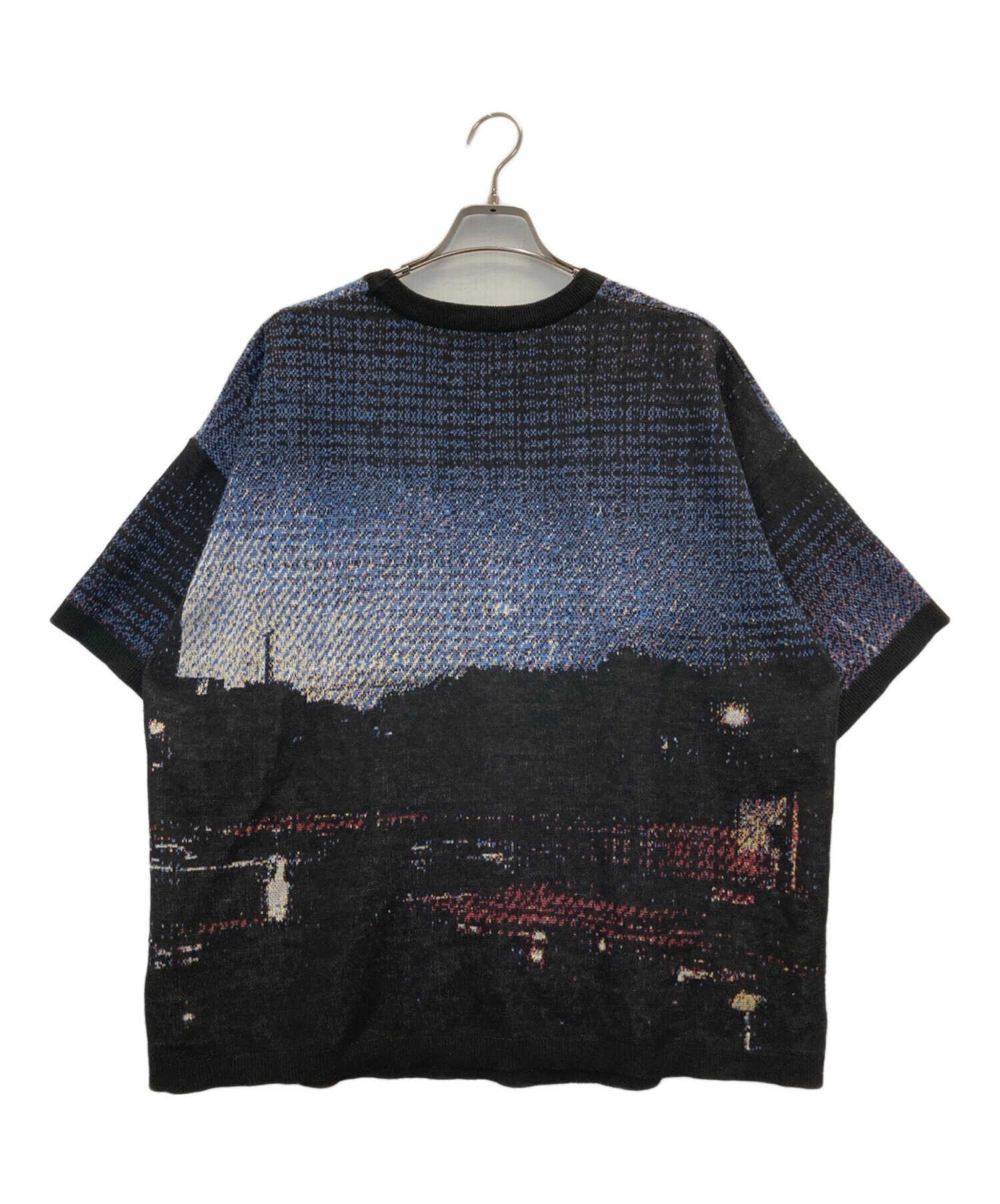 MAISON SPECIAL メゾンスペシャル Tシャツ・カットソー F 紺 【古着】【中古】 中古・古着通販】MAISON SPECIAL (メゾンスペシャル) Art Short Sleeve