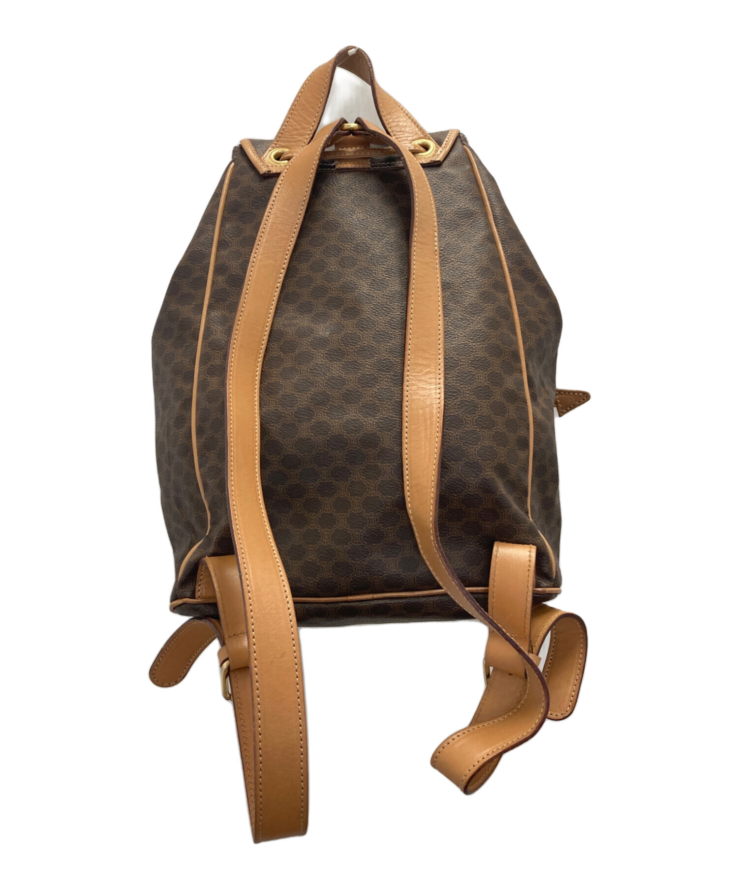 CELINE｜セリーヌ マカダム柄　リュックサック　ヴィンテージ ブラウン ヴィンテージ マカダム柄リュック ブラウン|セリーヌ CELIN - 【公式