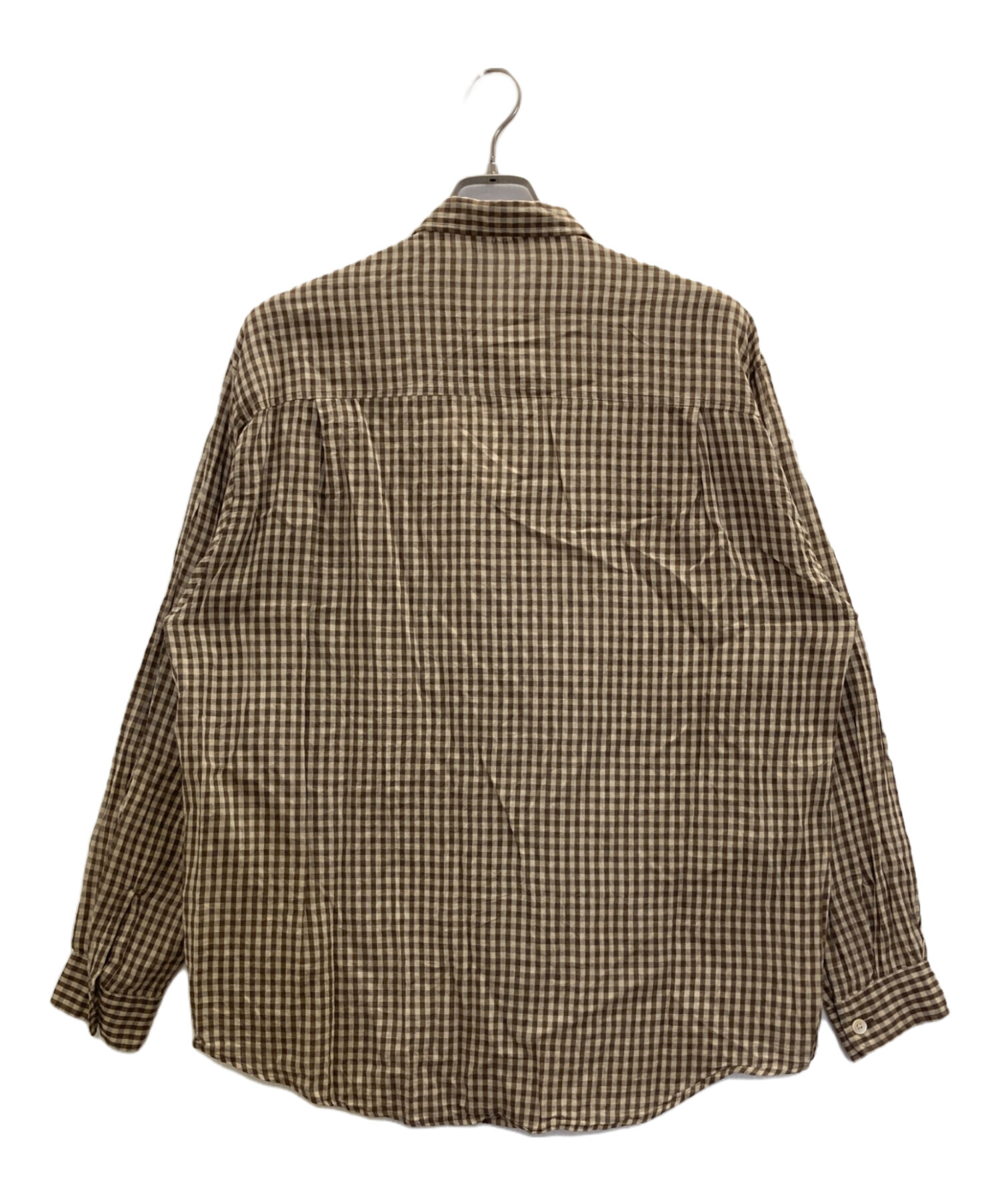中古・古着通販】AURALEE (オーラリー) AIRY LIGHT COTTON CHECK BIG
