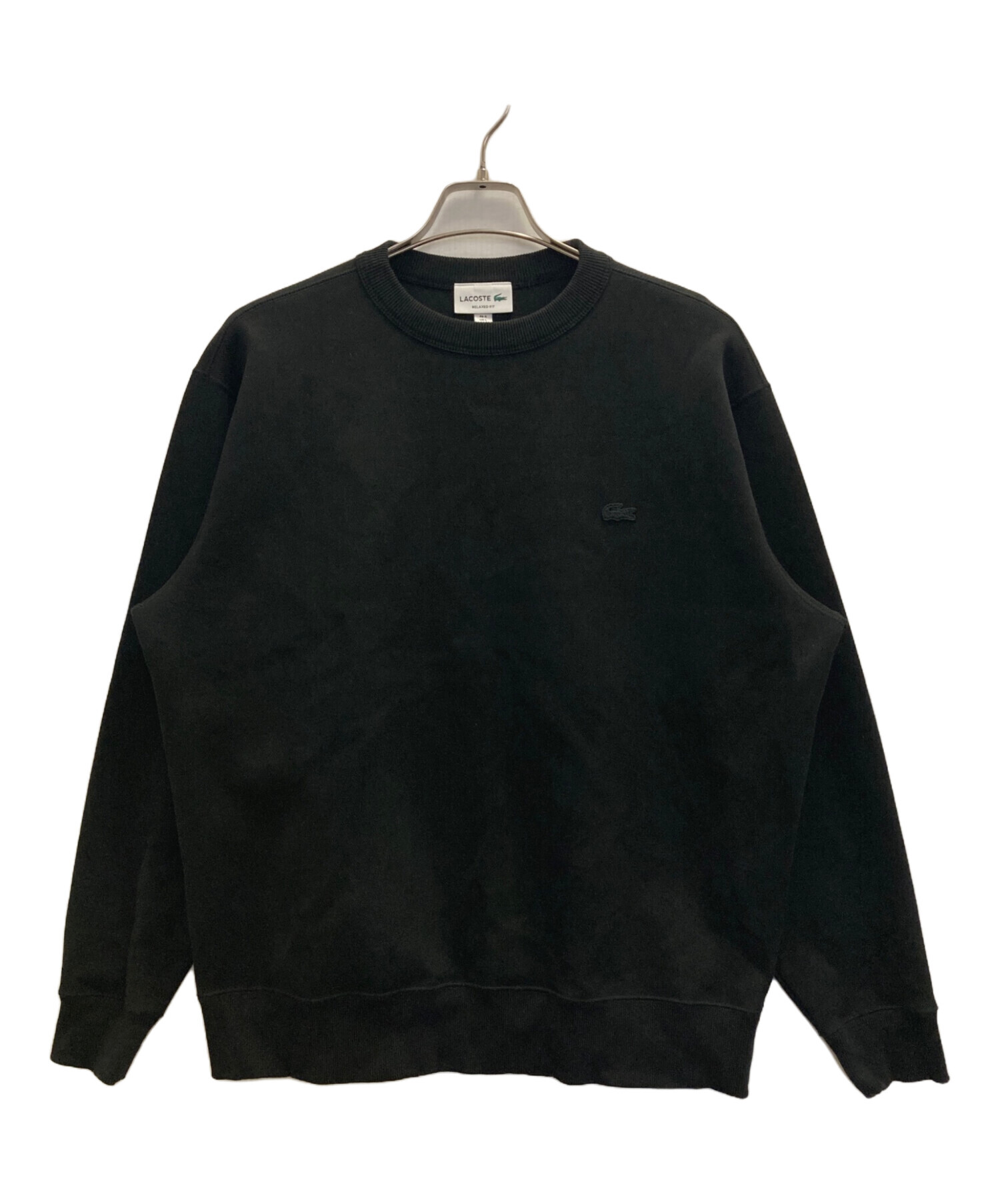 中古・古着通販】LACOSTE (ラコステ) 鹿の子ニットワントーンクルー 