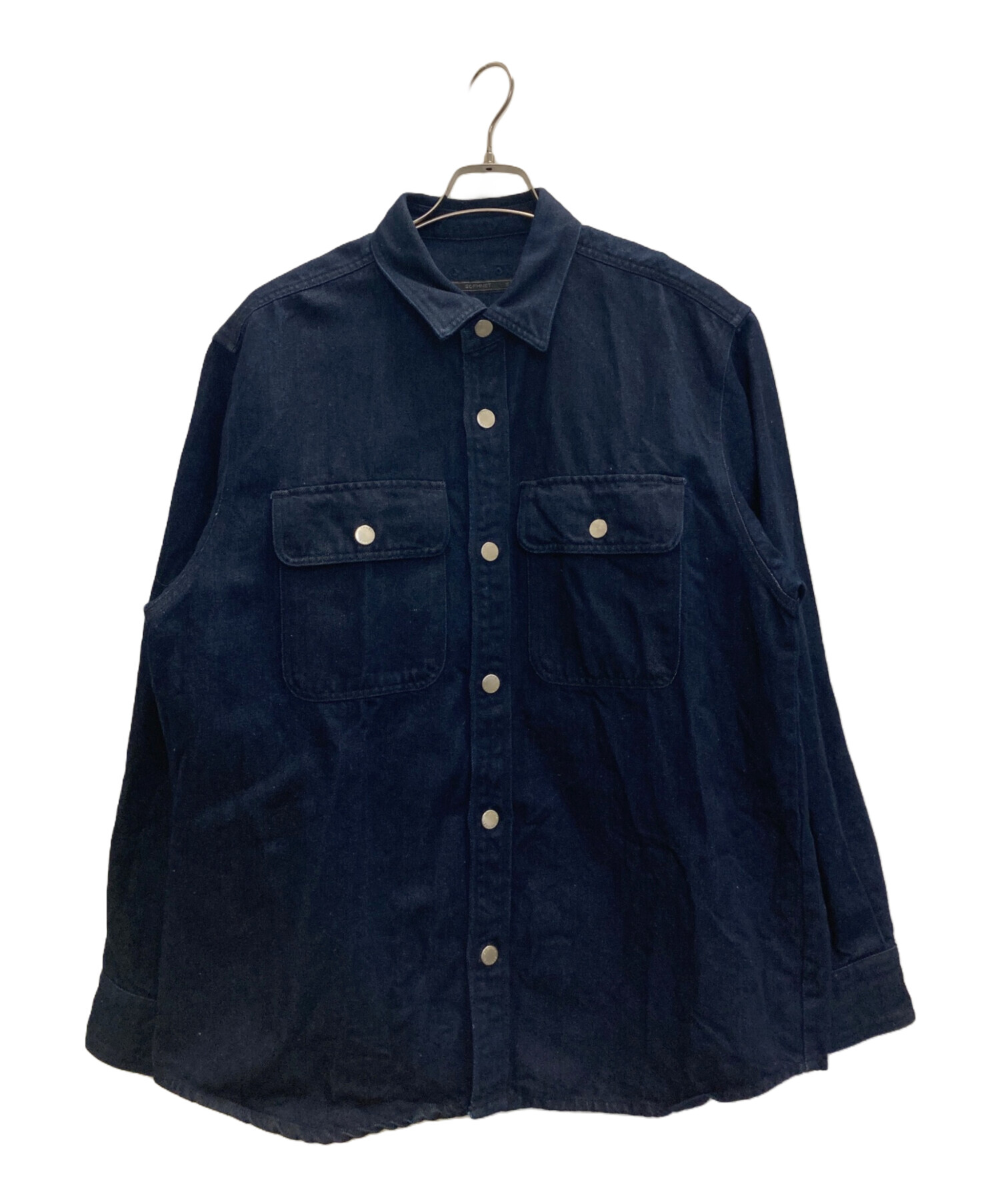 中古・古着通販】SOPHNET. (ソフネット) オーバーサイズ デニム シャツ
