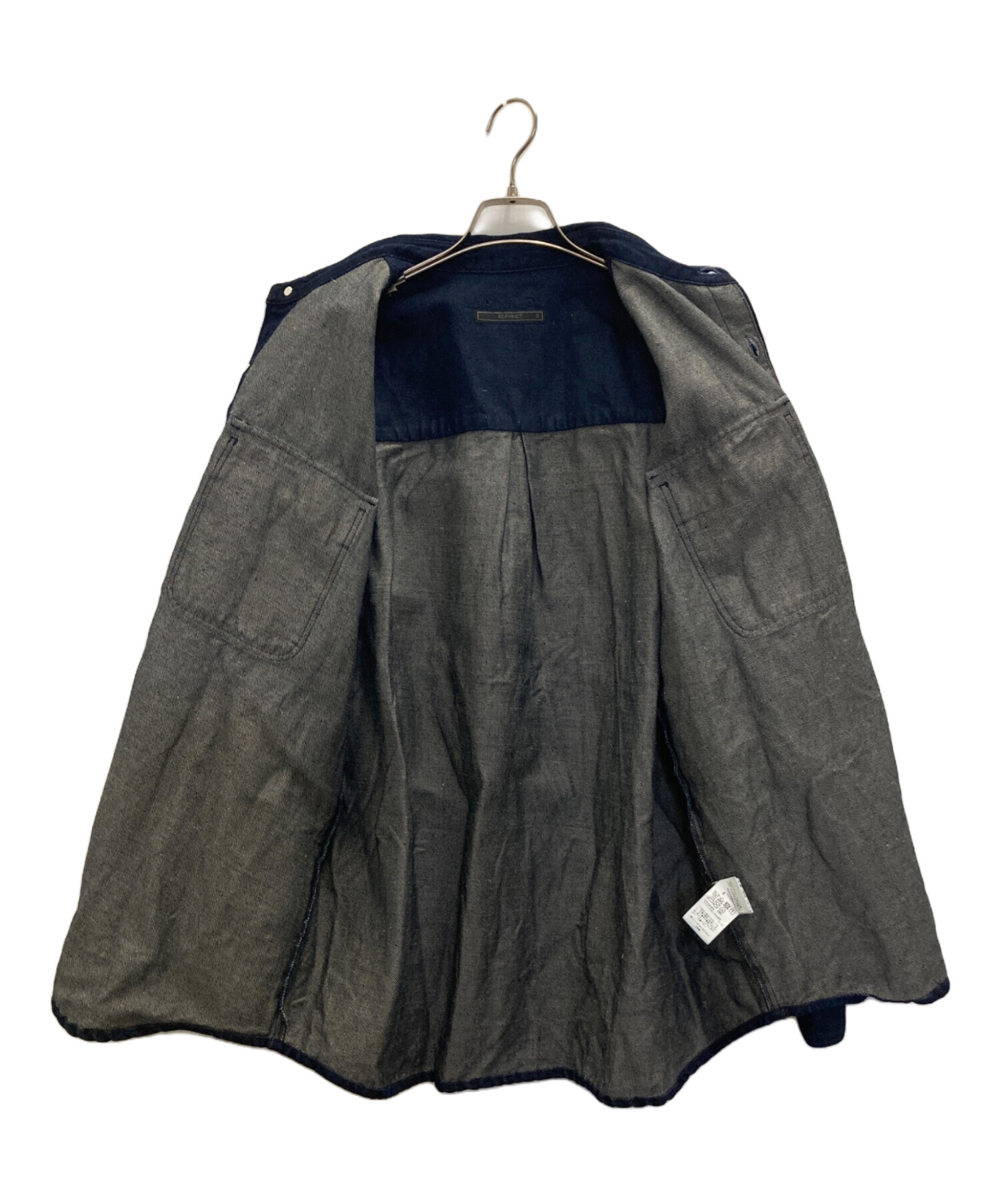 中古・古着通販】SOPHNET. (ソフネット) オーバーサイズ デニム シャツ