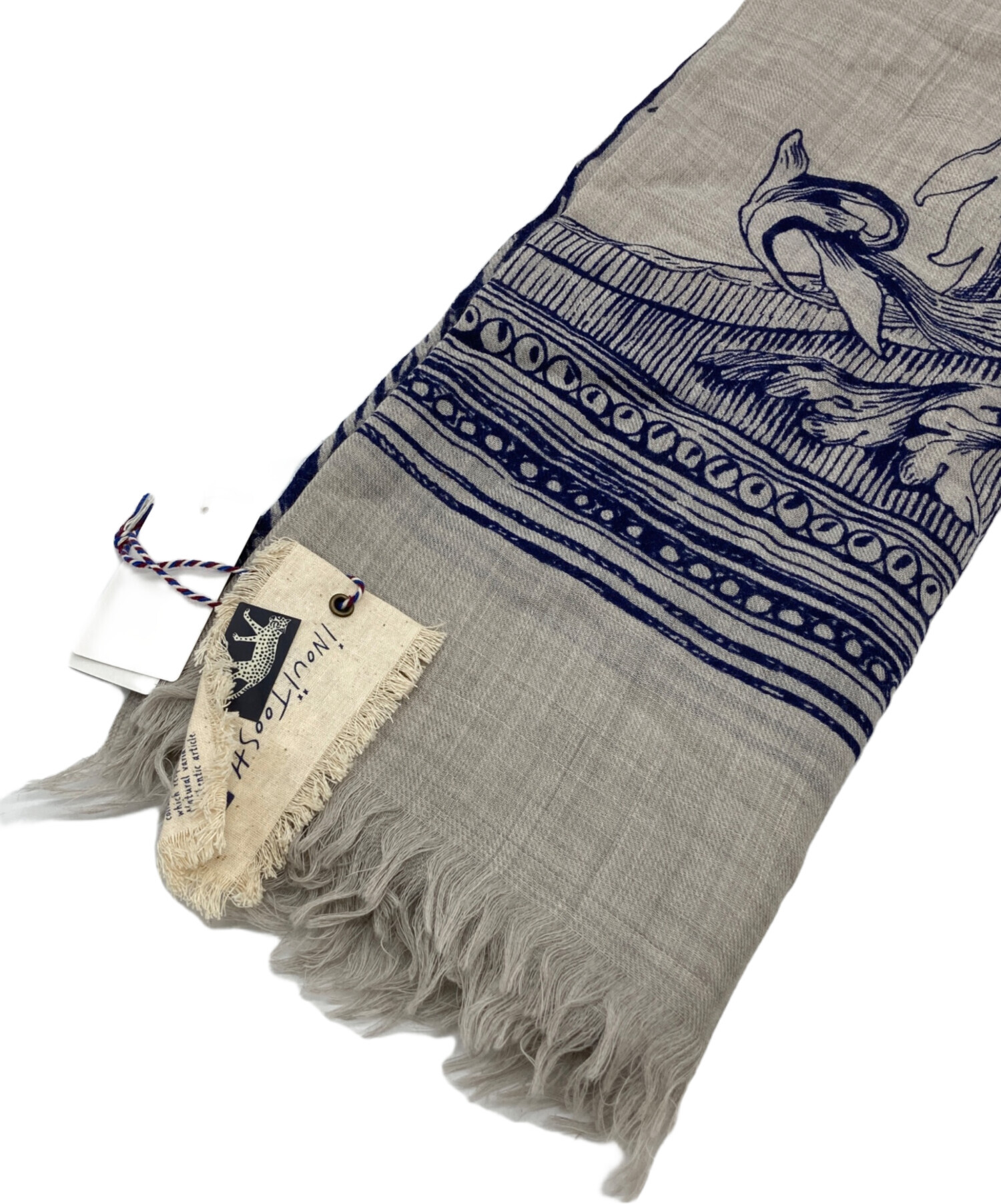 中古・古着通販】INOUI TOOSH (イヌイトゥーシュ) 大判ウールストール