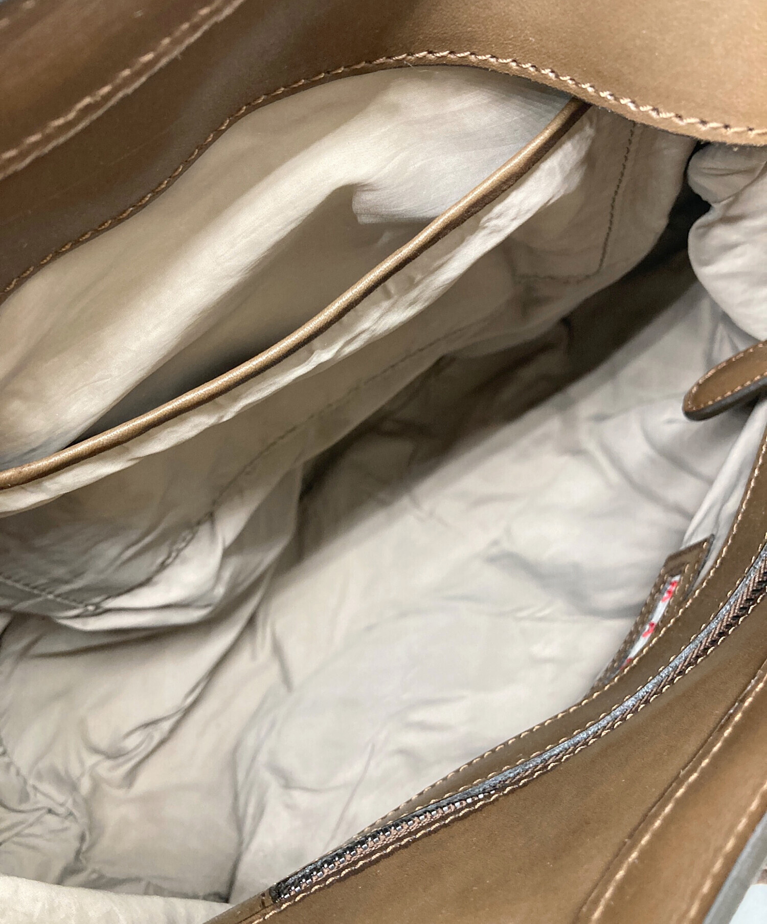 marni 2way レザー バッグ ブラウン 肩掛け 中古・古着通販】MARNI (マルニ) 2Wayレザーショルダーバッグ ブラウン