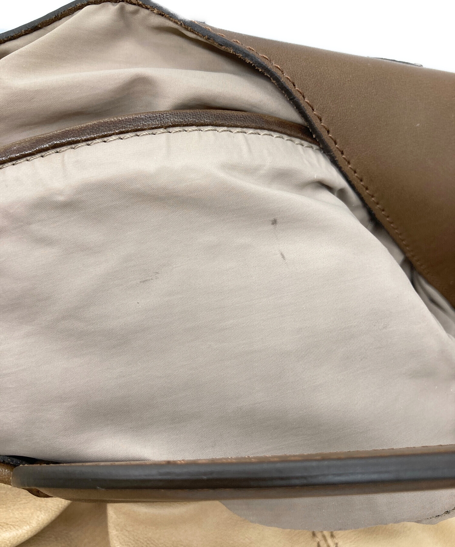 中古・古着通販】MARNI (マルニ) 2Wayレザーショルダーバッグ ブラウン