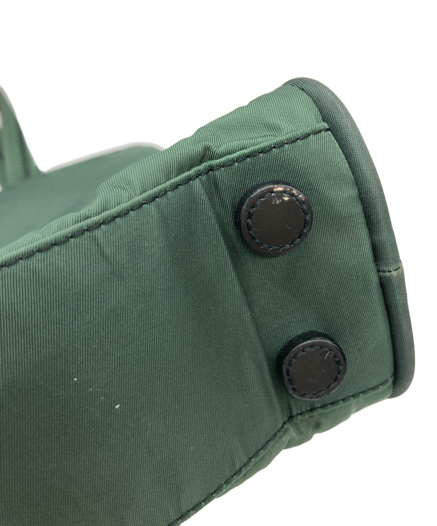 PRADA グリーン ビジネスバッグ　ギャランティ有 中古・古着通販】PRADA (プラダ) ハンドバッグ グリーン｜ブランド