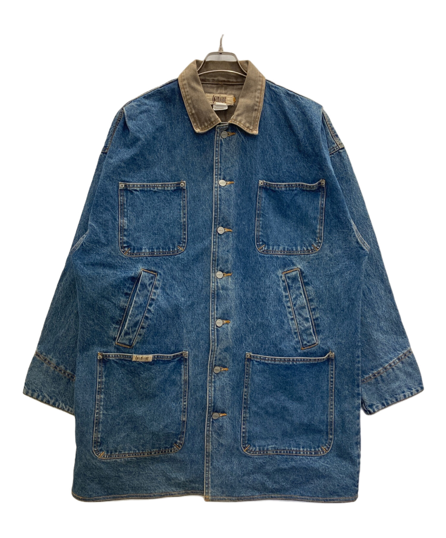 中古・古着通販】CORNICHE (コーニッシュ) カバーオール インディゴ