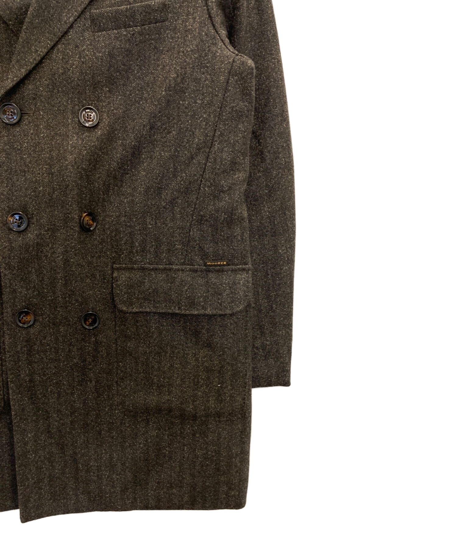 中古・古着通販】MOORER (ムーレー) 立襟ファー付き ダウン チェスター