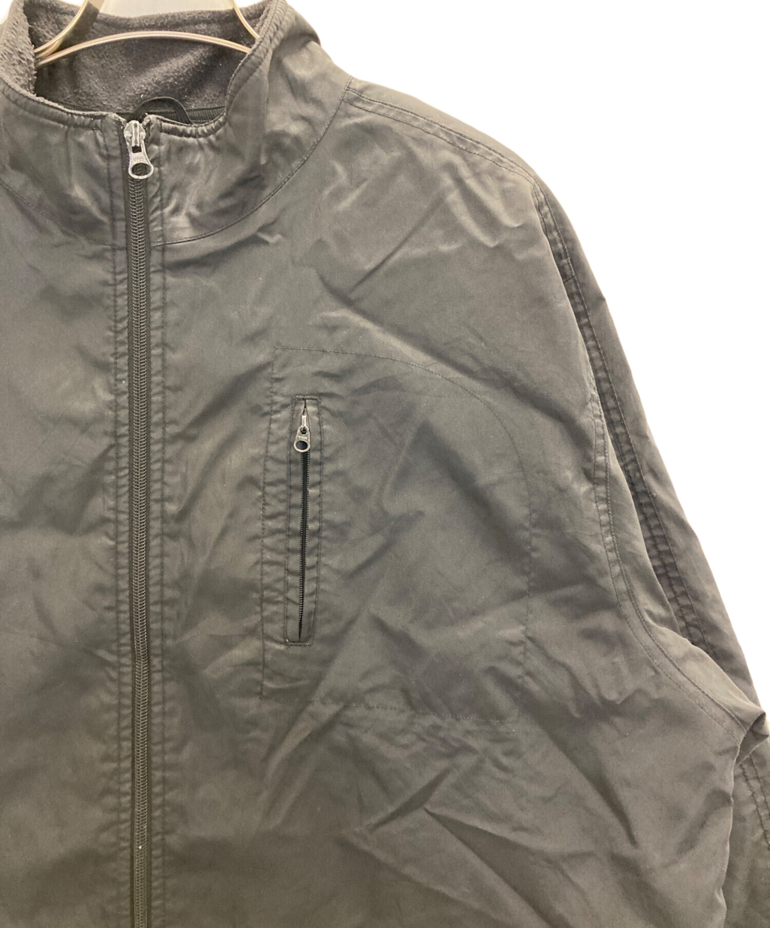 中古・古着通販】NIKE (ナイキ) 00s NYLON MIDDLE JACKET ブラック