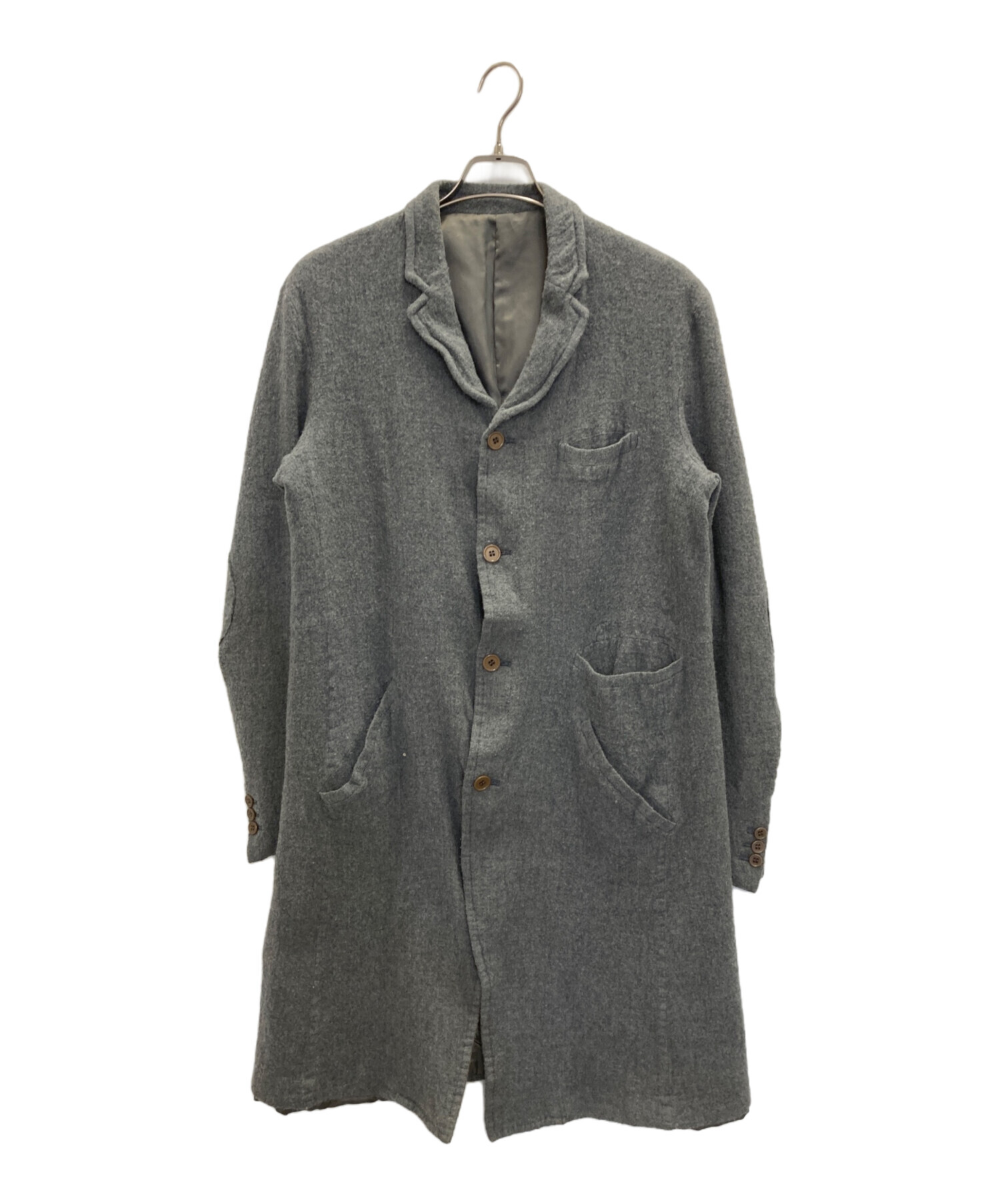 UNDERCOVER アンダーカバー　チェスターコート アンダーカバー UNDERCOVER 18AW ウール フラノ チェスターコート