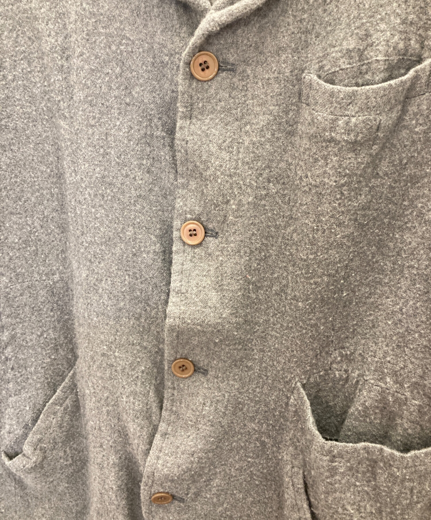 中古・古着通販】UNDERCOVER (アンダーカバー) ウール縮絨チェスター