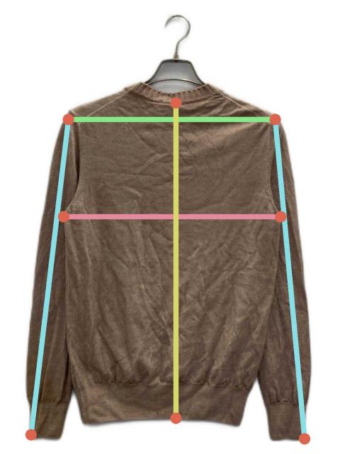 中古・古着通販】CRUCIANI (クルチアーニ) ウールニット ベージュ