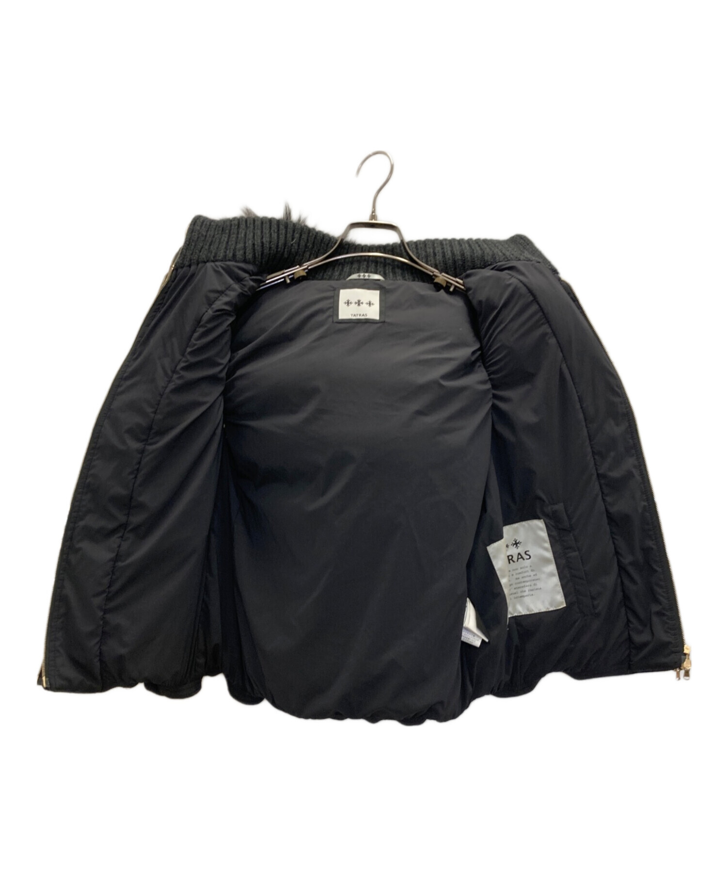 中古・古着通販】TATRAS (タトラス) ダウンベスト グレー サイズ:02