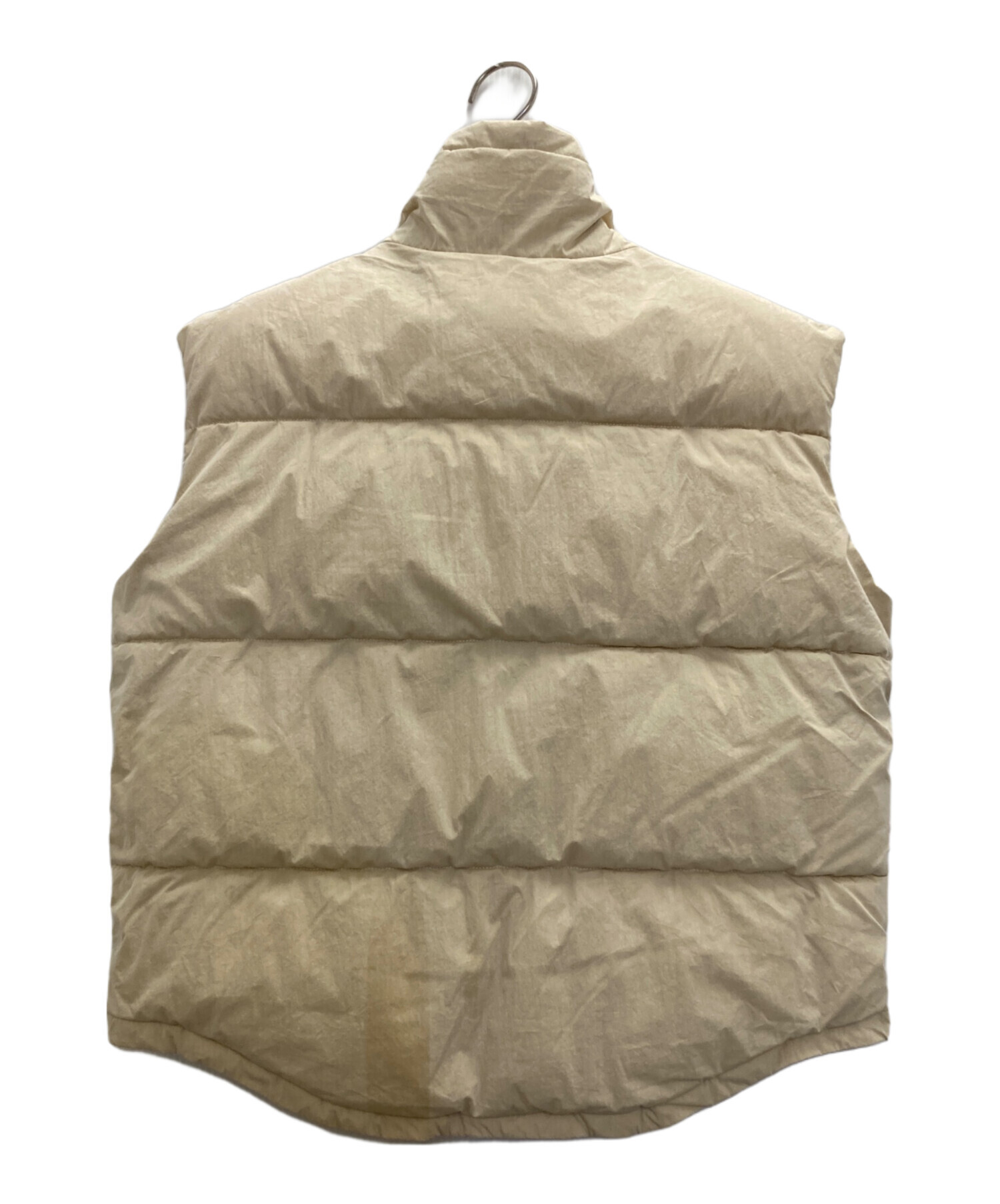 中古・古着通販】anuke (アンヌーク) Quilting Vest アイボリー サイズ 