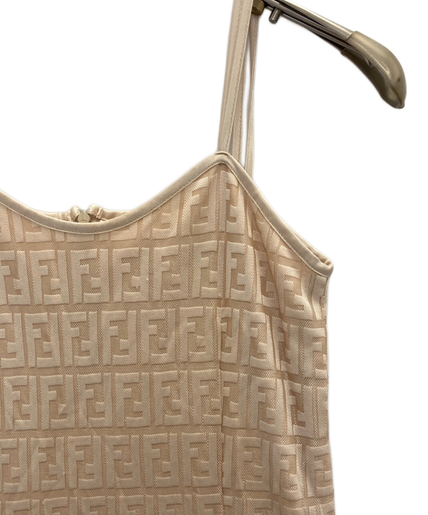 中古・古着通販】FENDI (フェンディ) ズッカ柄キャミソールワンピース