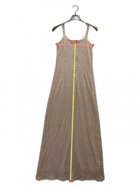 中古・古着通販】FENDI (フェンディ) ズッカ柄キャミソールワンピース