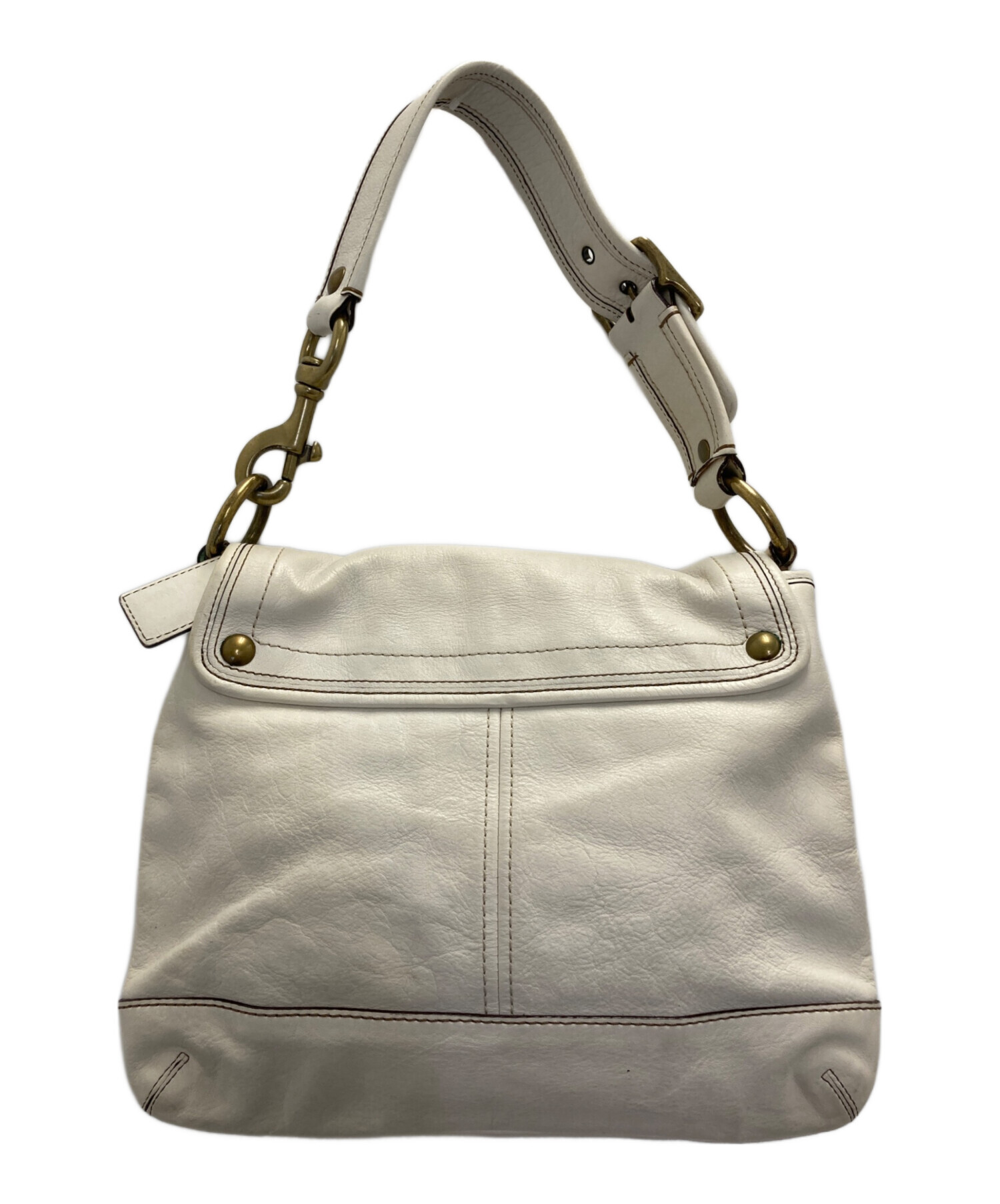 中古・古着通販】COACH (コーチ) ターンロックワンショルダーバッグ