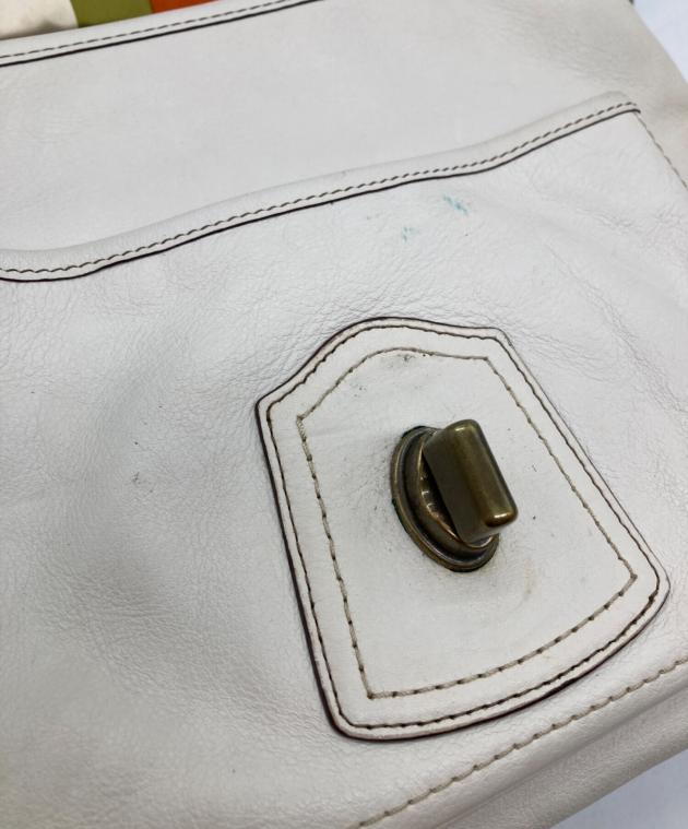 中古・古着通販】COACH (コーチ) ターンロックワンショルダーバッグ