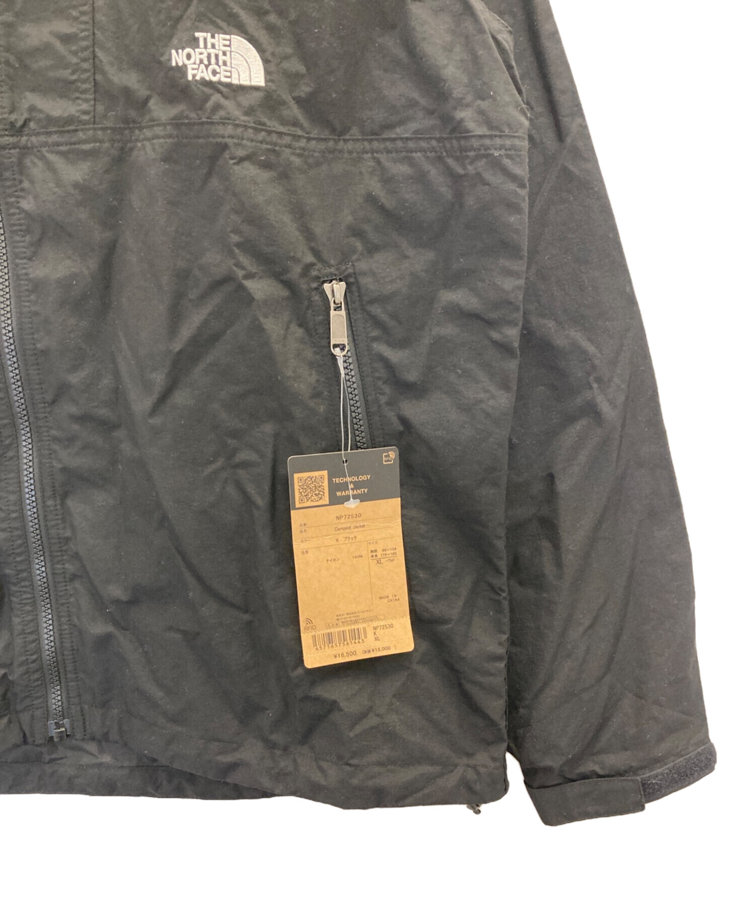 【新品未使用】 THE NORTH FACE コンパクトブルゾン：XLサイズ 中古・古着通販】THE NORTH FACE (ザ ノース フェイス) コンパクト