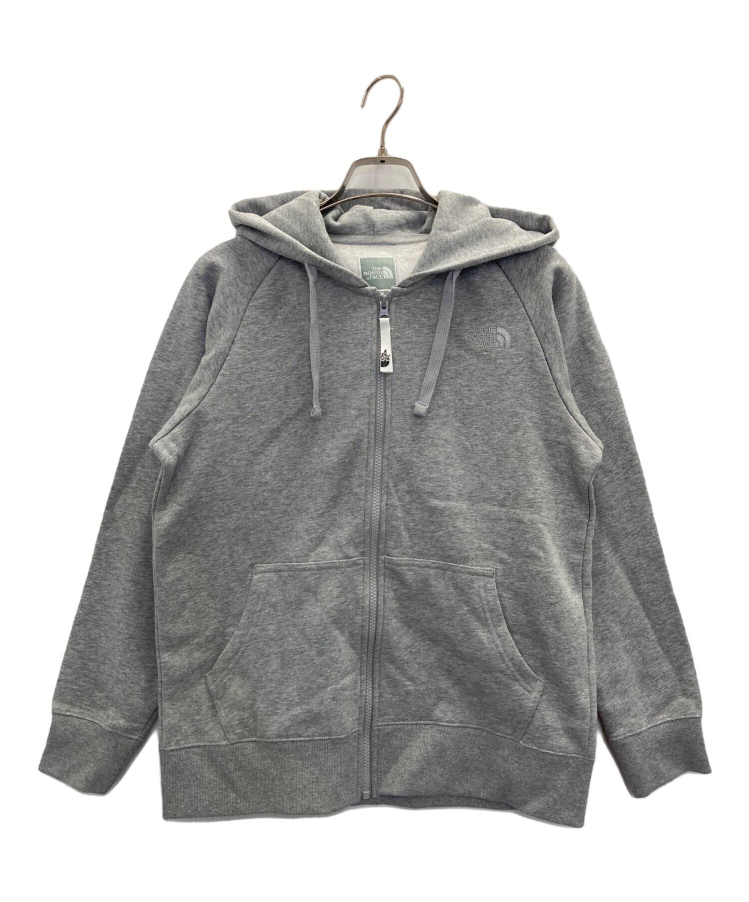 1【人気Lサイズ】ザノースフェイス☆フードビッグロゴ フリース