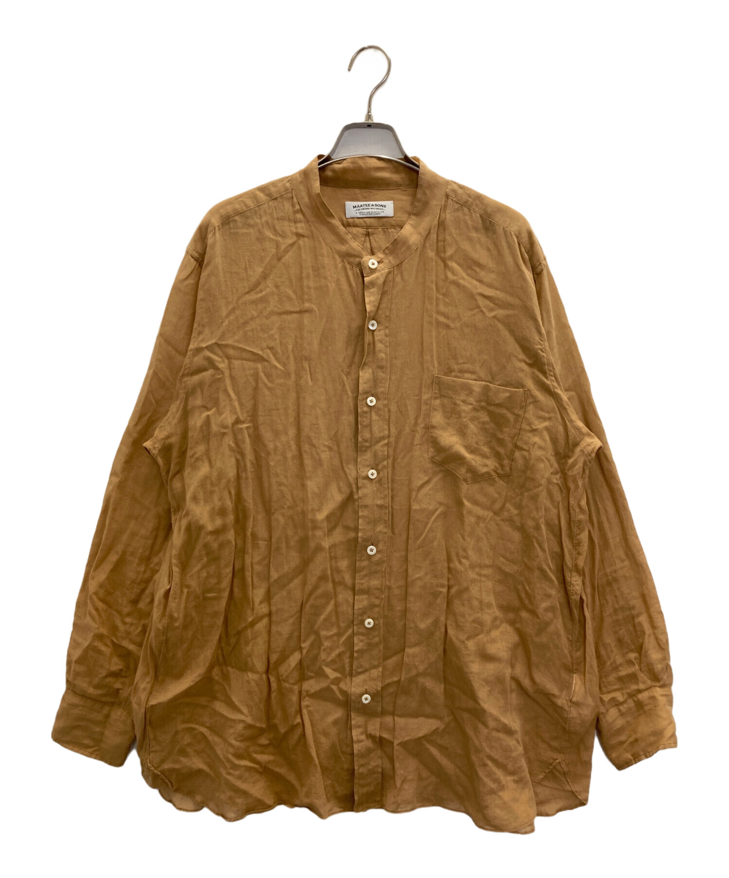 新品未使用MAATEE&SONS コーデュロイPainter 3 ブラウン茶 MAATEE AND SONS』