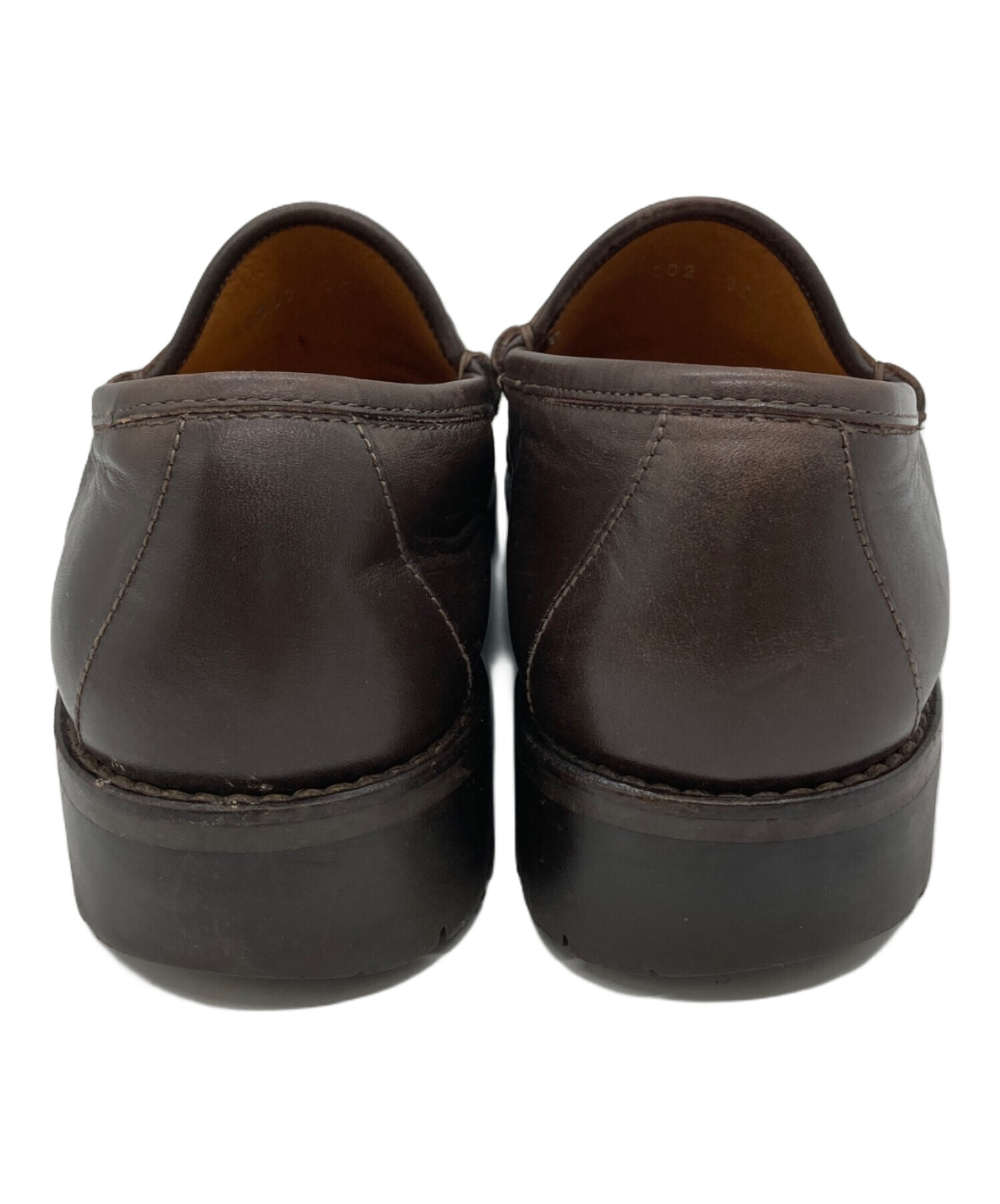 中古・古着通販】GUCCI (グッチ) ホースビットローファー ブラウン